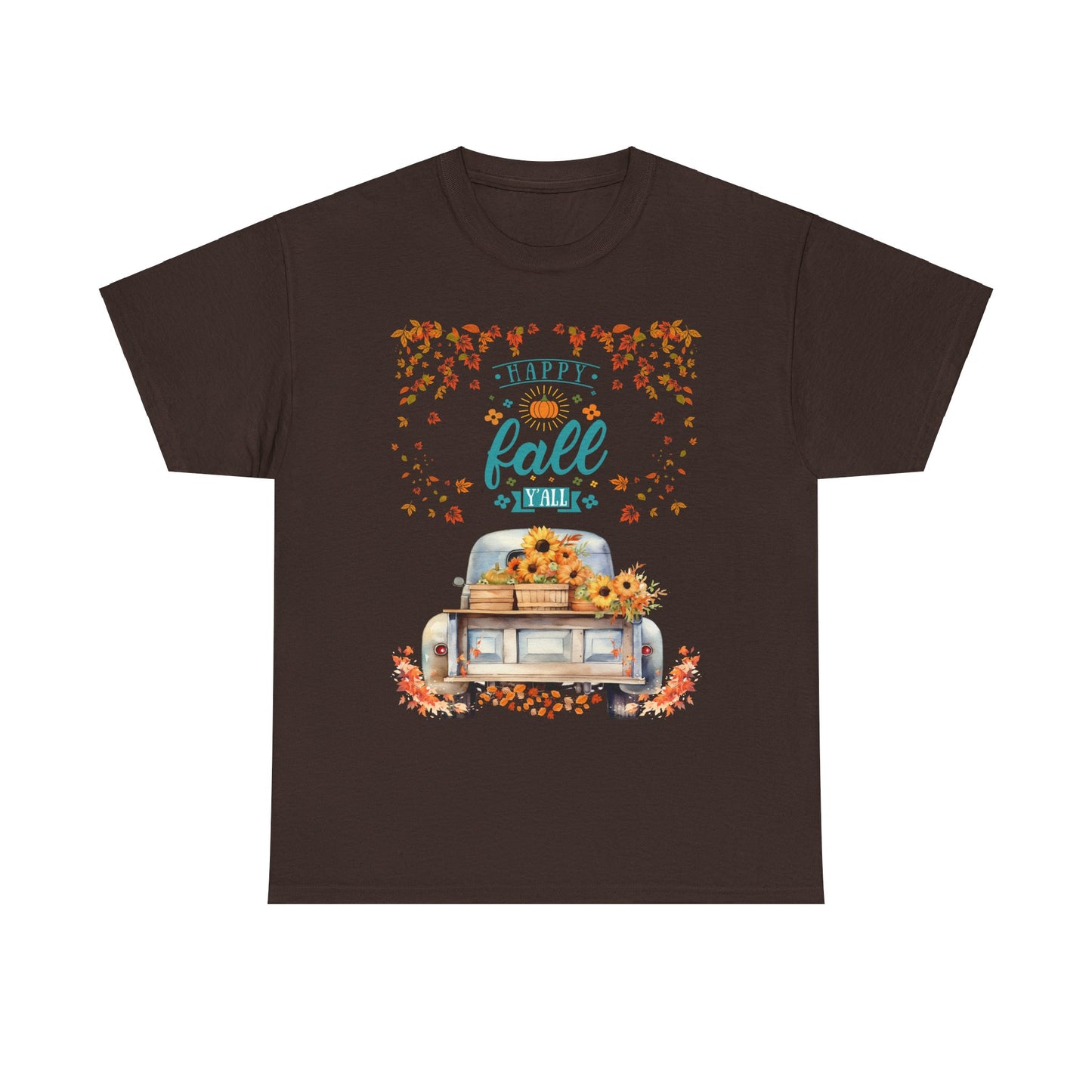 Happy Fall Heavy Cotton Tee