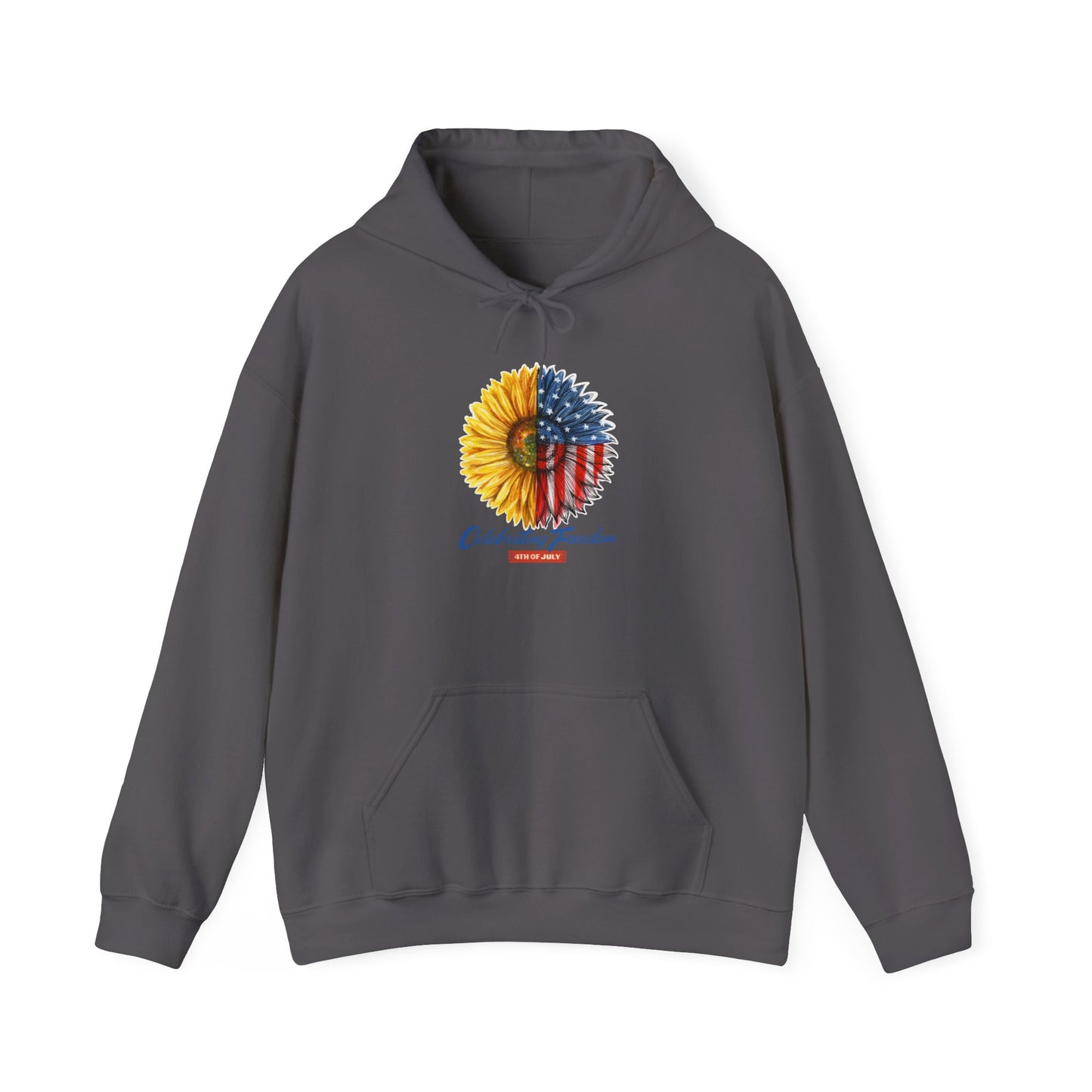 Sunflower American Flag Apparel