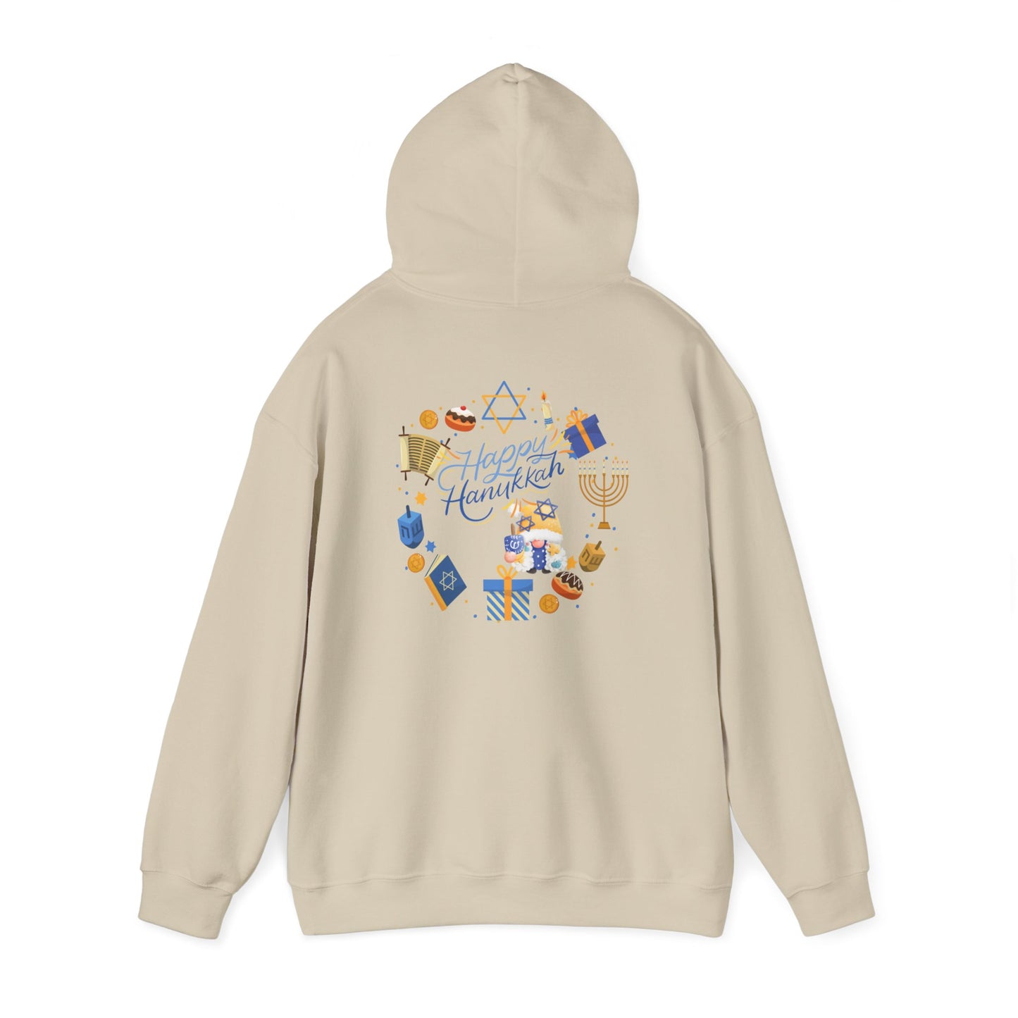 Happy Hanukkah Unisex Heavy Blend™ Hooded Sweatshirt