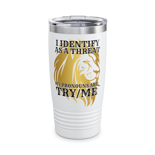 Pronouns Ringneck Tumbler, 20oz