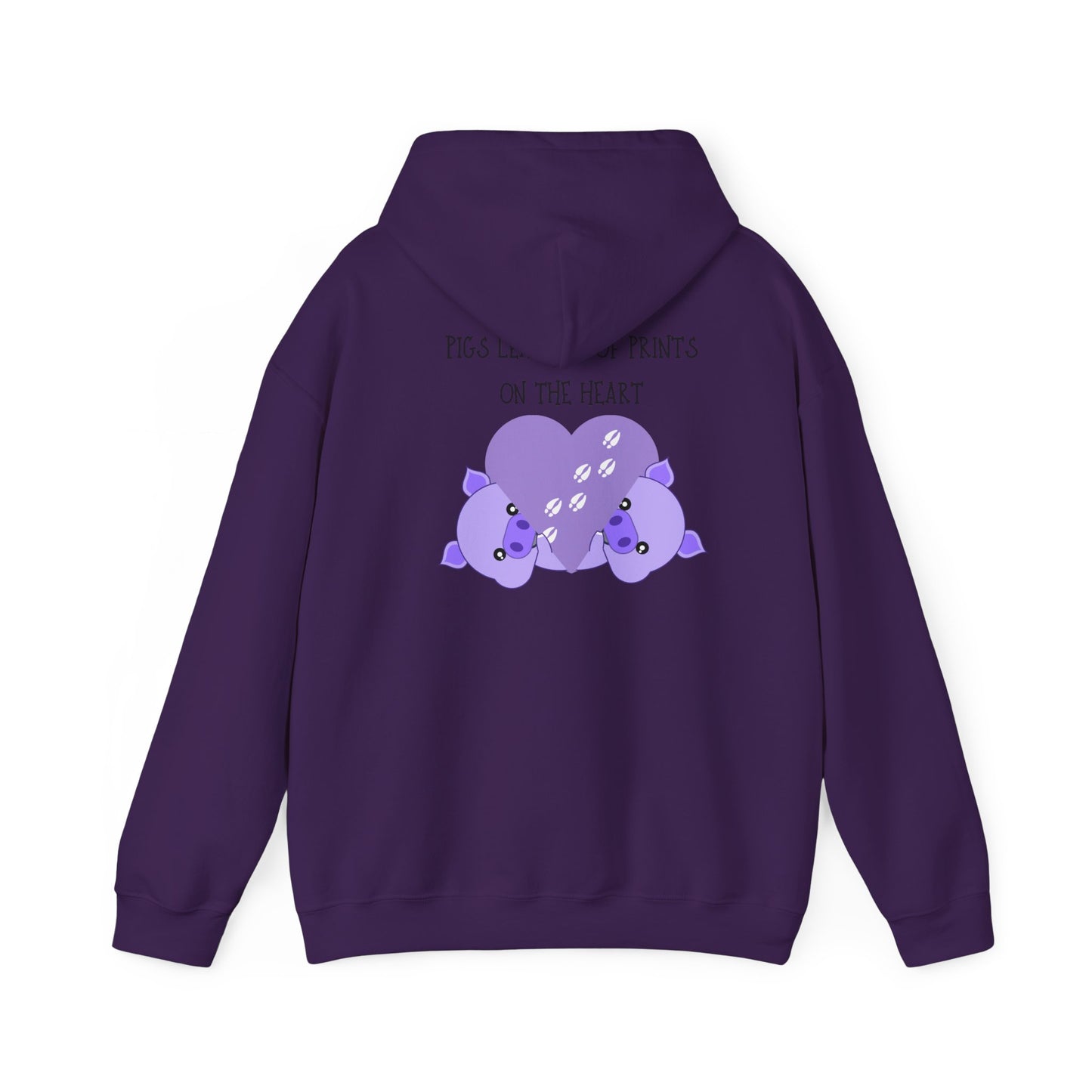 Pigs leave Unisex Heavy Blend™ Hooded Sweatshirt