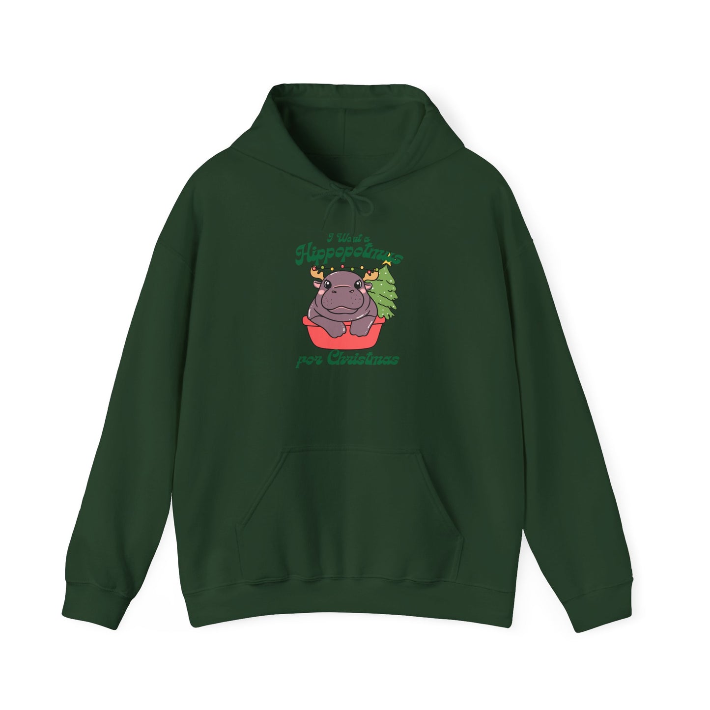 Hippo Unisex Heavy Blend™ Hooded Sweatshirt