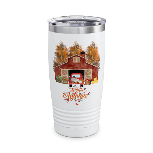 Happy Autumn Ringneck Tumbler, 20oz
