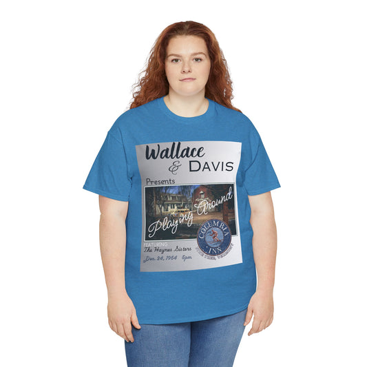Wallace and Davis Unisex Heavy Cotton Tee