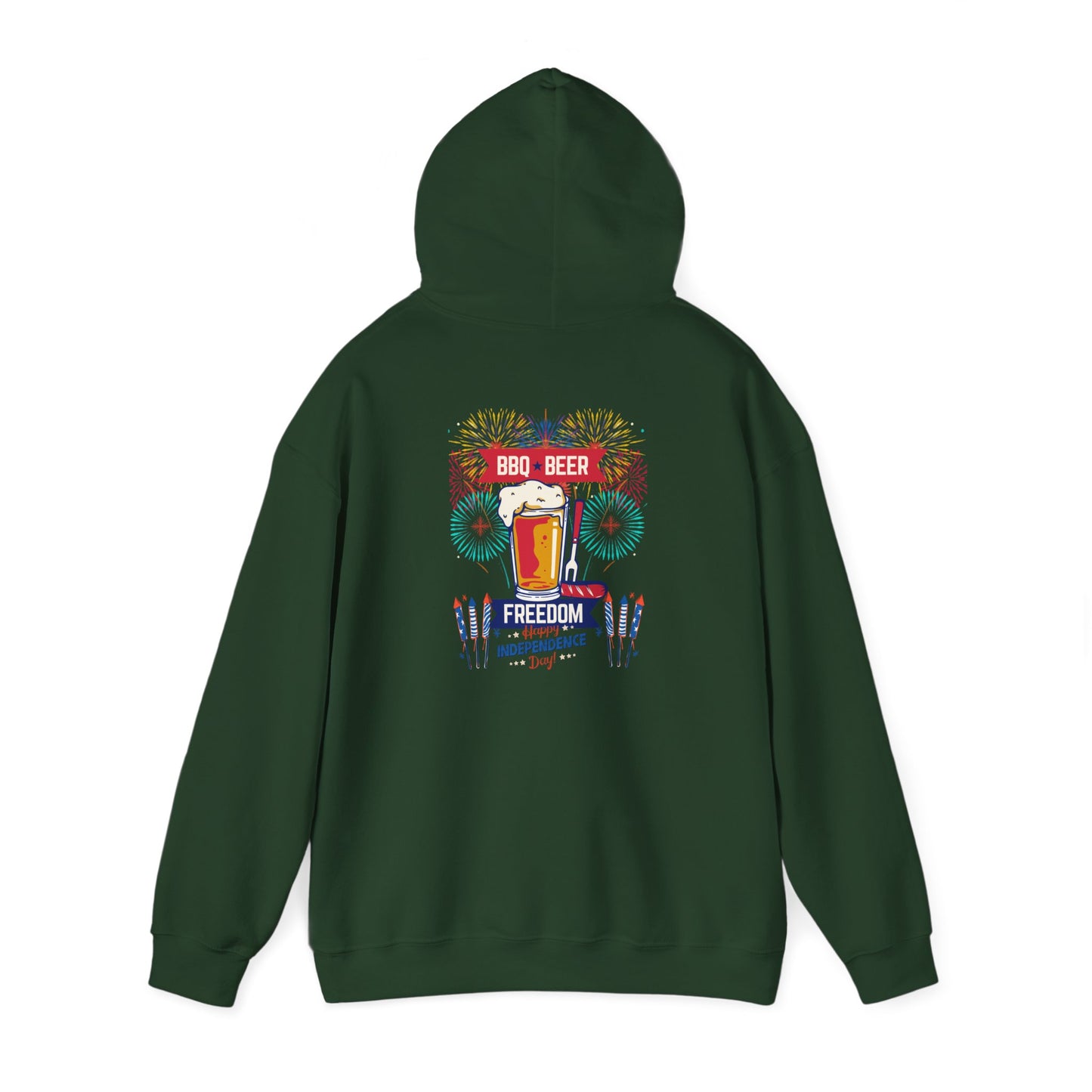 BBQ Beer Unisex Heavy Blend™ Hooded Sweatshirt