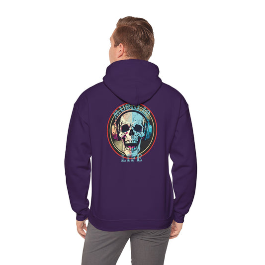 Music is Life Unisex Heavy Blend™ Hooded Sweatshirt