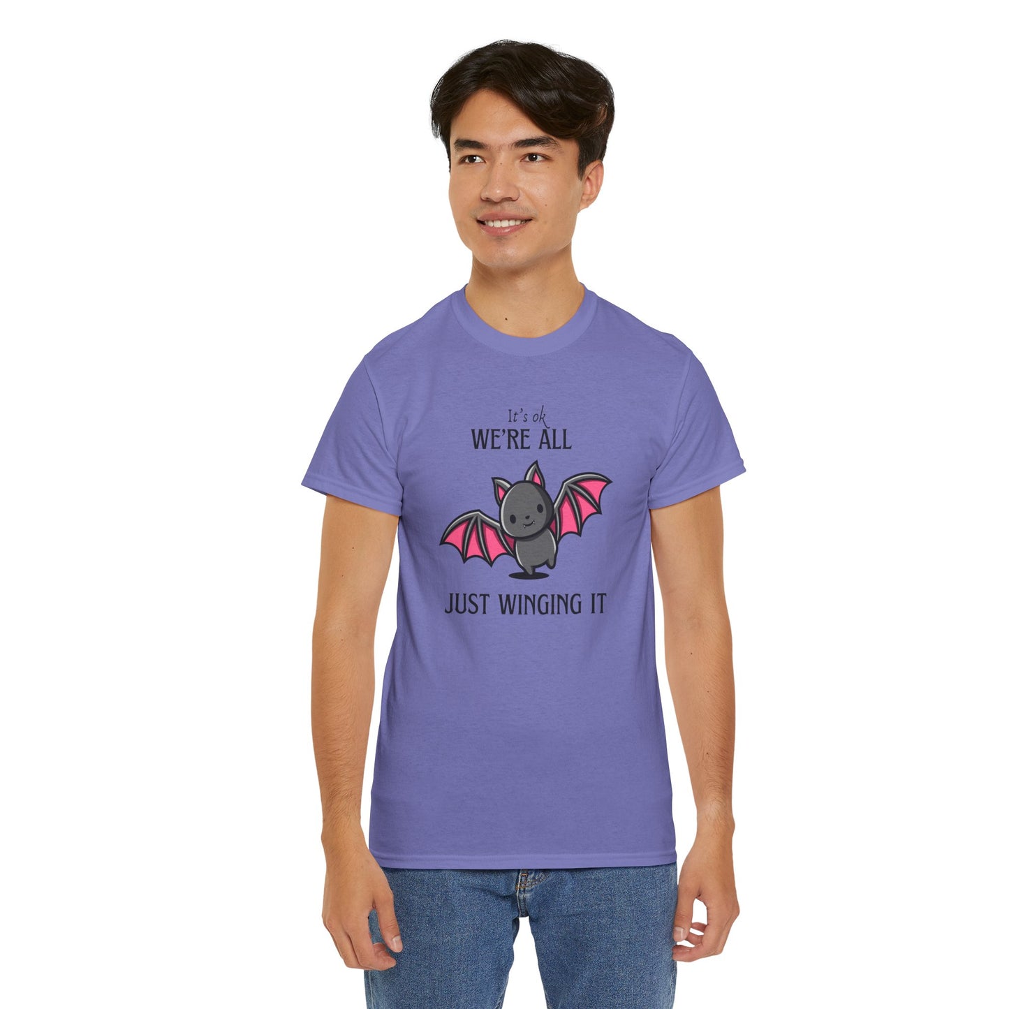 Just Winging it Unisex Heavy Cotton Tee