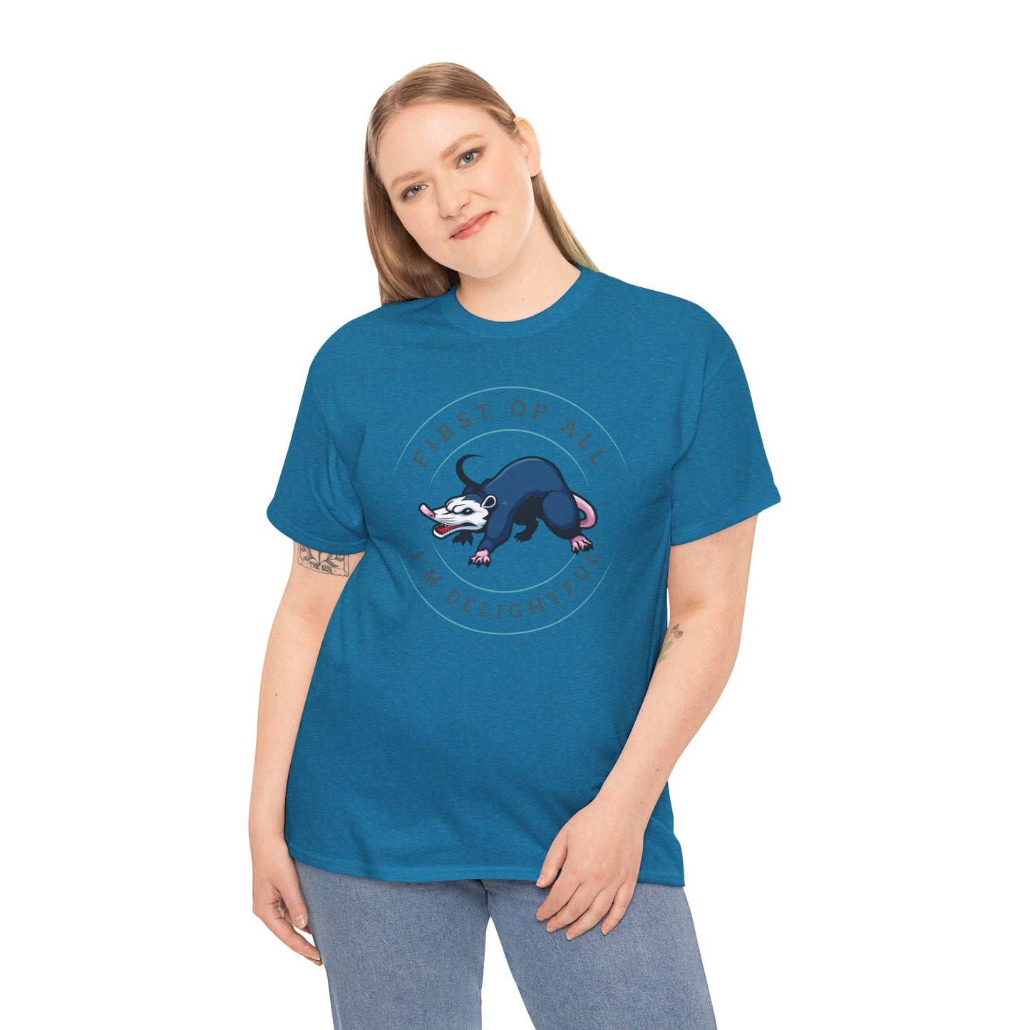 First of all Unisex Heavy Cotton Tee