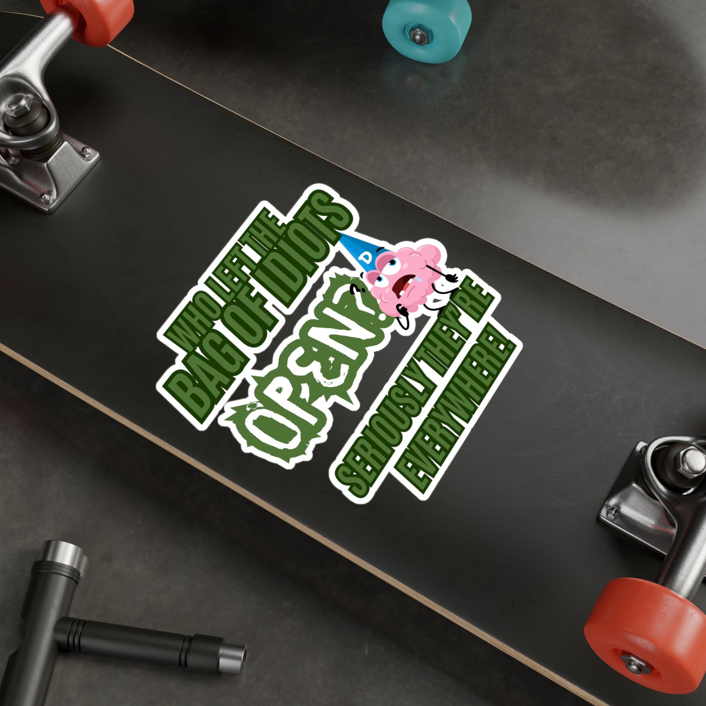 Open Bag Kiss-Cut Vinyl Decals