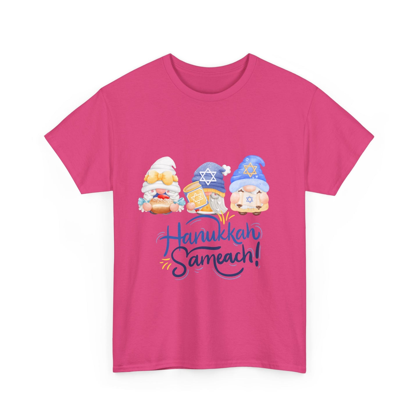 Hanukkah Gnomes Unisex Heavy Cotton Tee