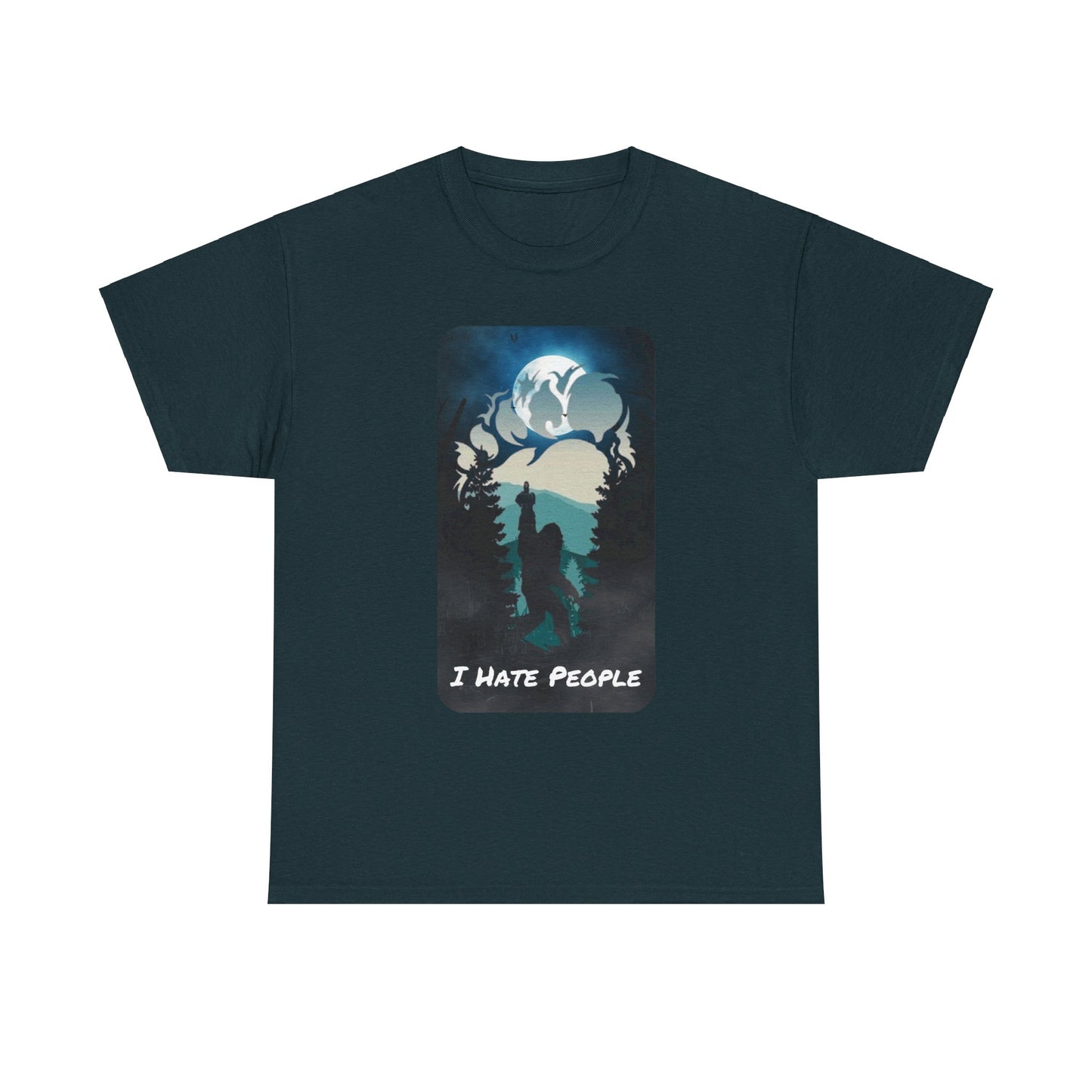 I Hate People Unisex Heavy Cotton Tee