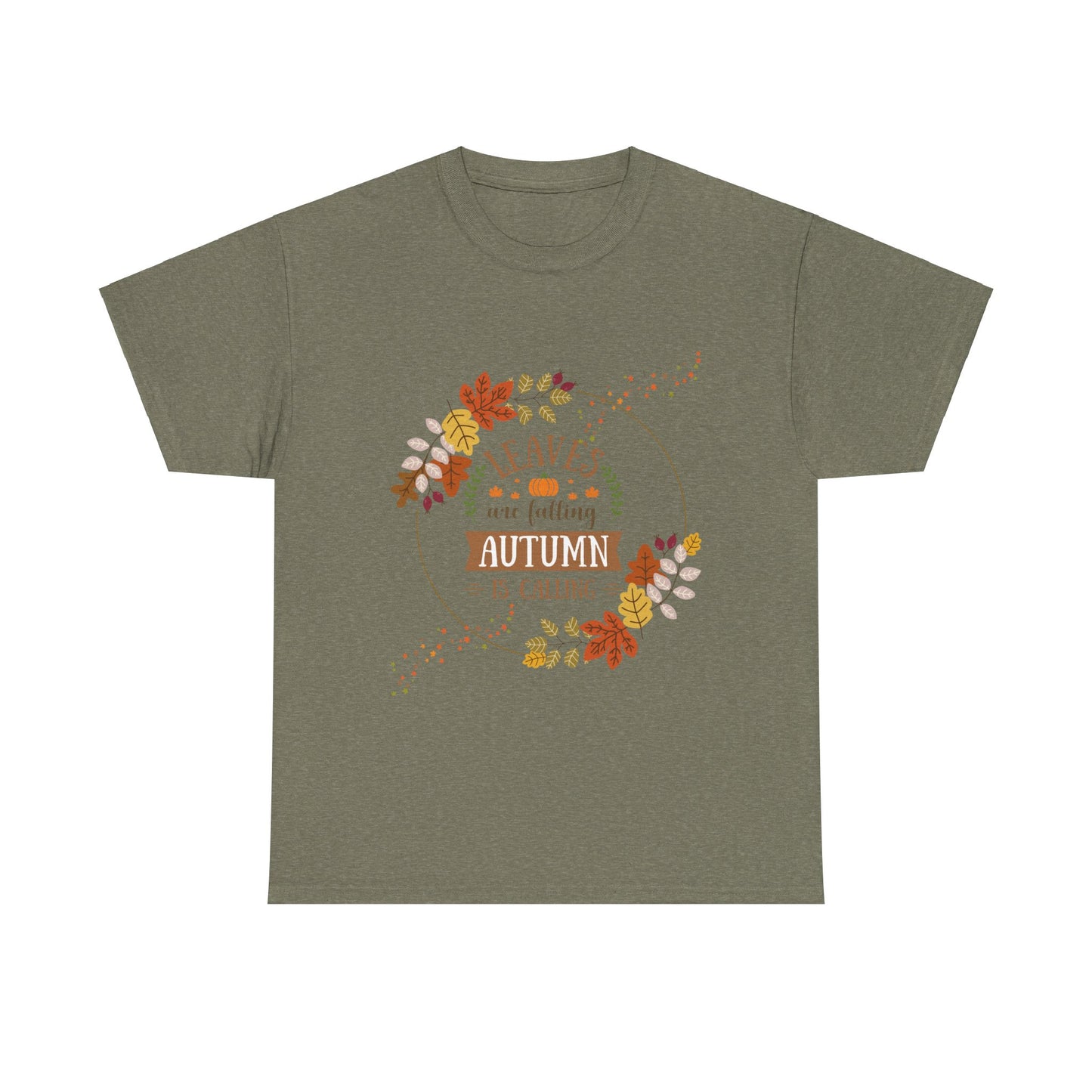 Leaves Unisex Heavy Cotton Tee