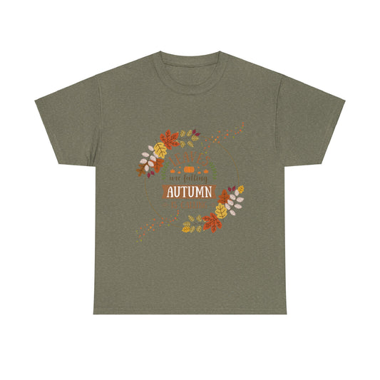 Leaves Unisex Heavy Cotton Tee