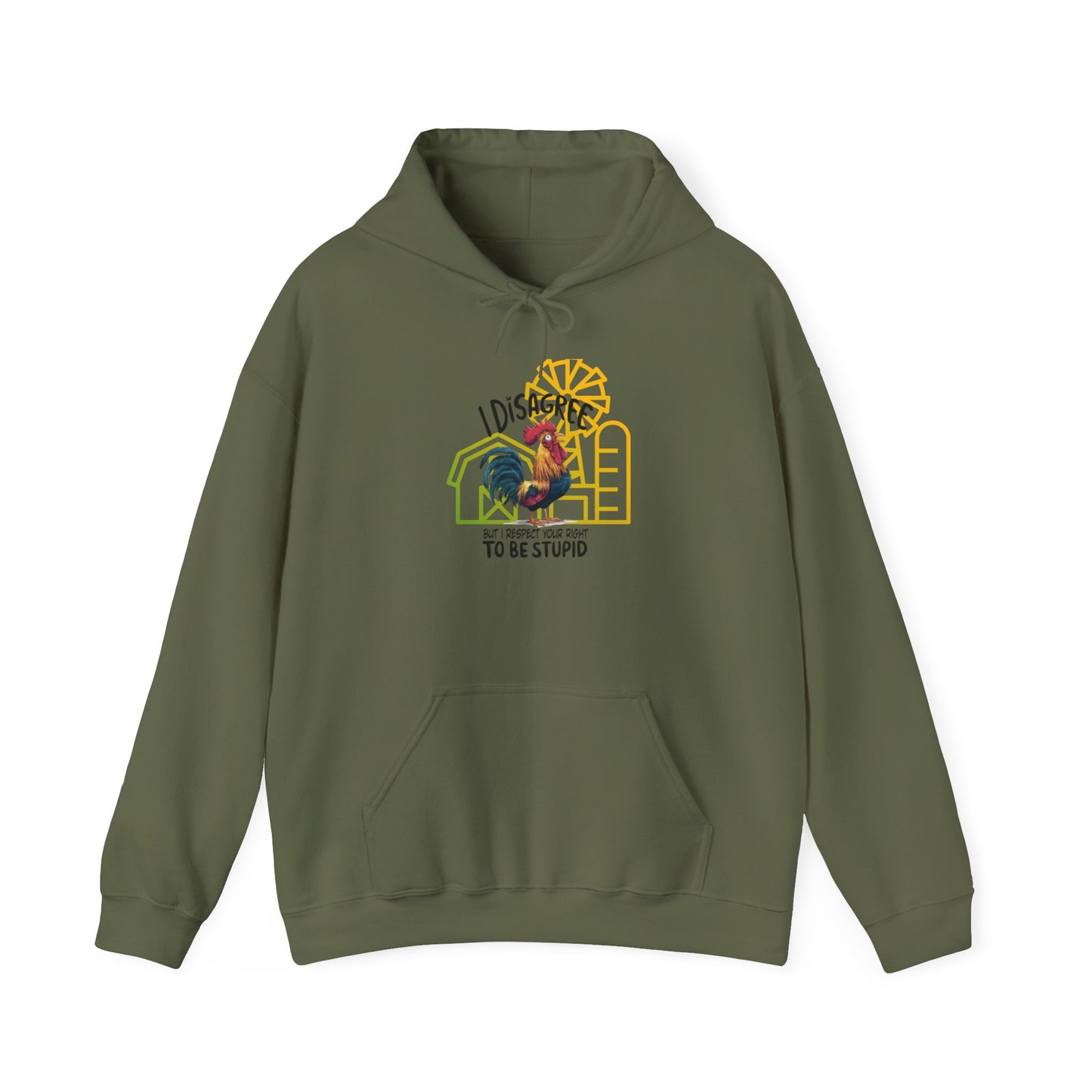 I Disagree Unisex Heavy Blend™ Hooded Sweatshirt