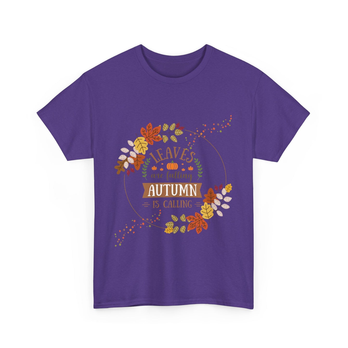 Leaves Unisex Heavy Cotton Tee