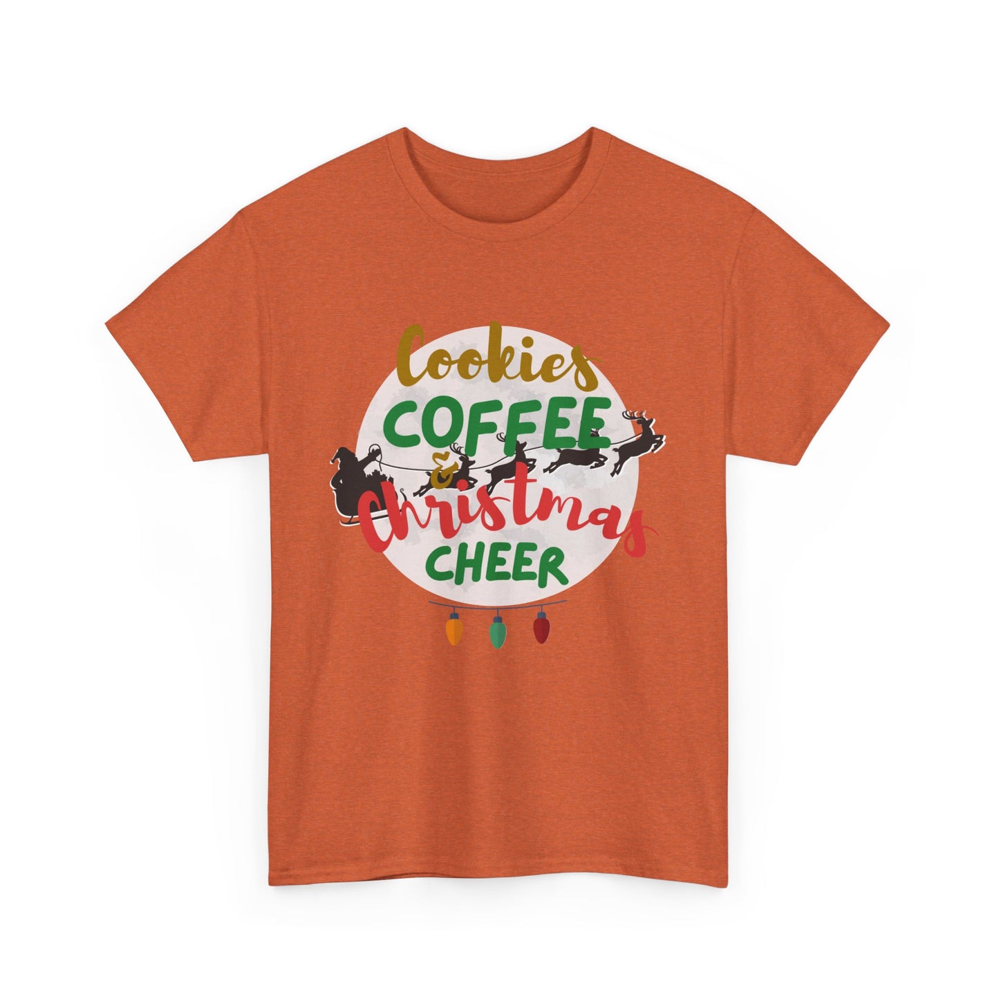 Christmas Cookies Unisex Heavy Cotton Tee