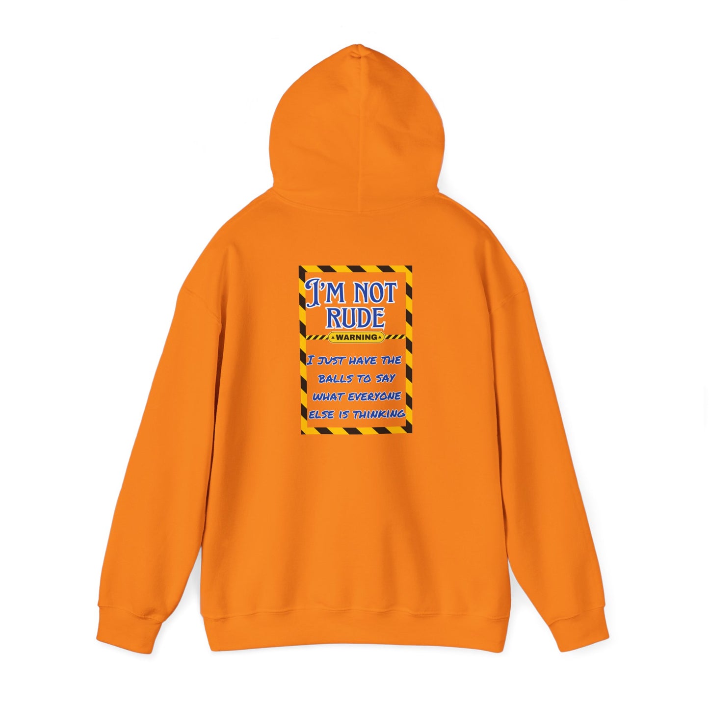Not Rude Unisex Heavy Blend™ Hooded Sweatshirt