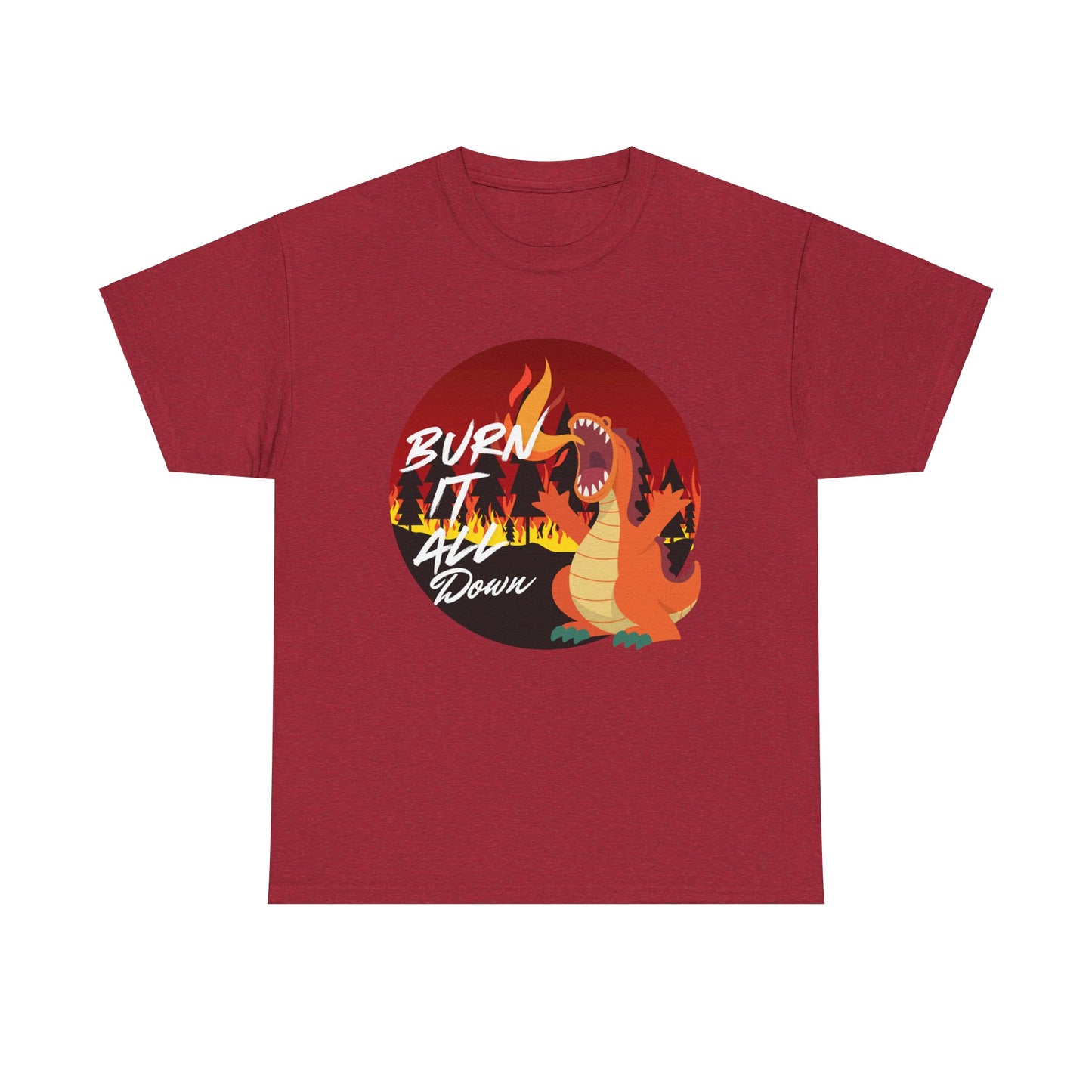Burn It Unisex Heavy Cotton Tee