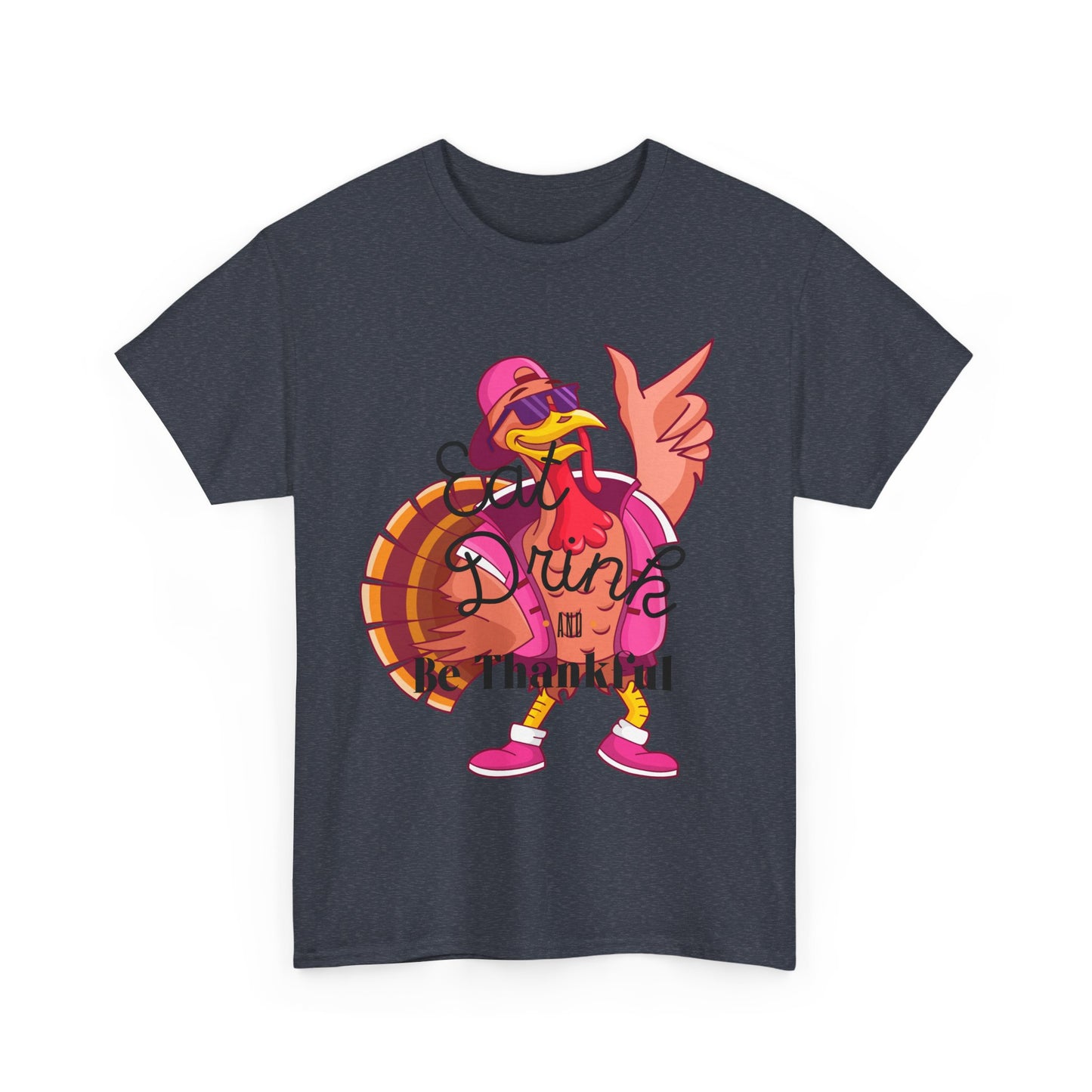 Eat Drink Unisex Heavy Cotton Tee