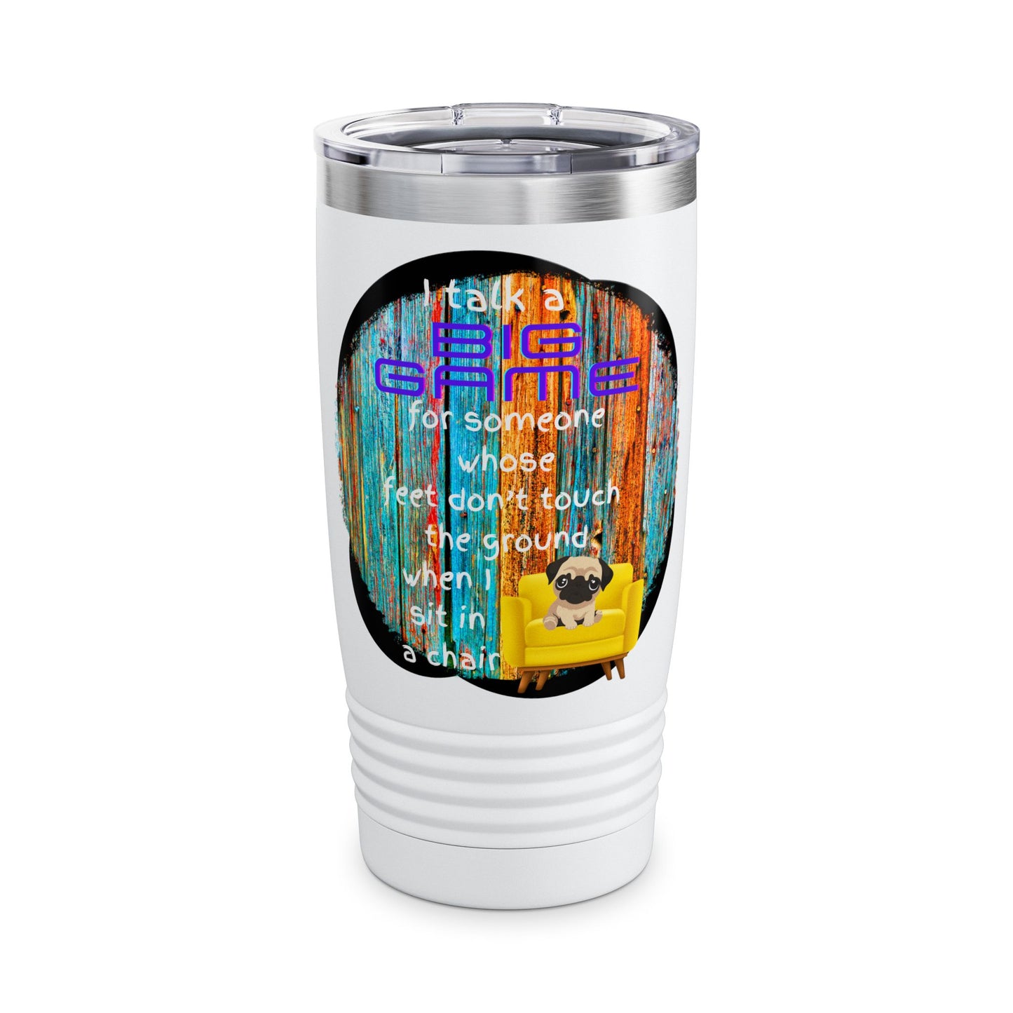 I Talk a Big Game Ringneck Tumbler, 20oz
