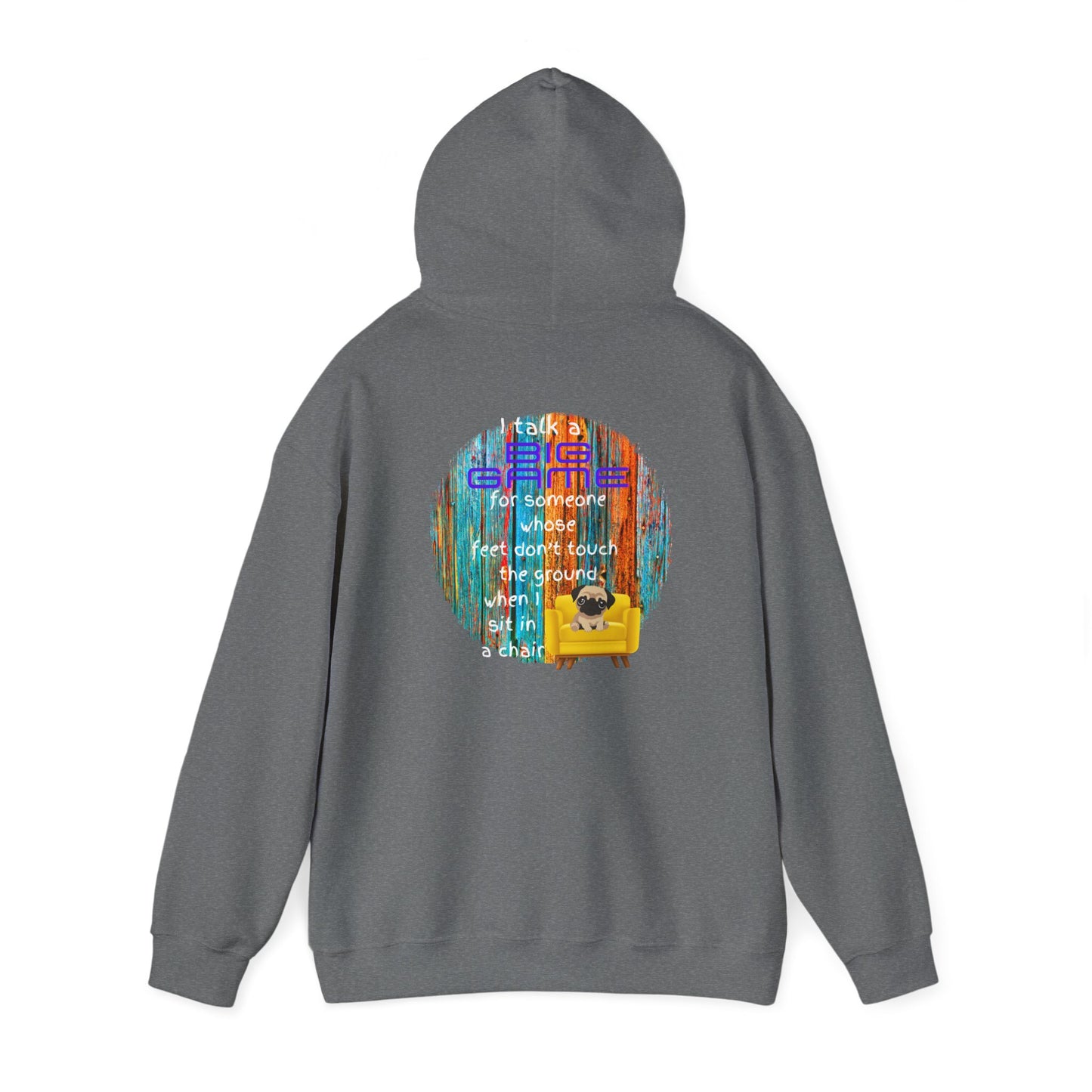 I Talk a Big Game Unisex Heavy Blend™ Hooded Sweatshirt