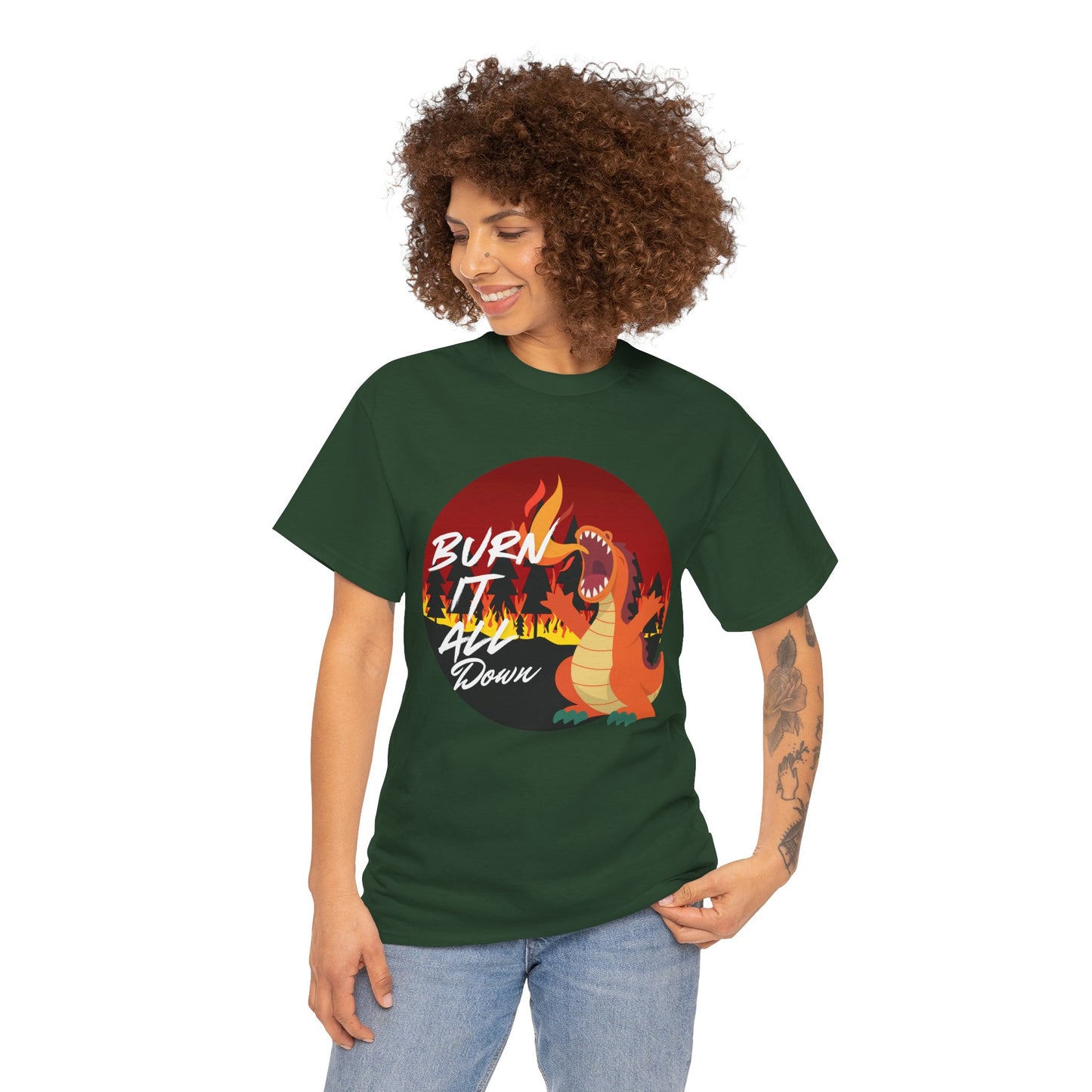 Burn It Unisex Heavy Cotton Tee