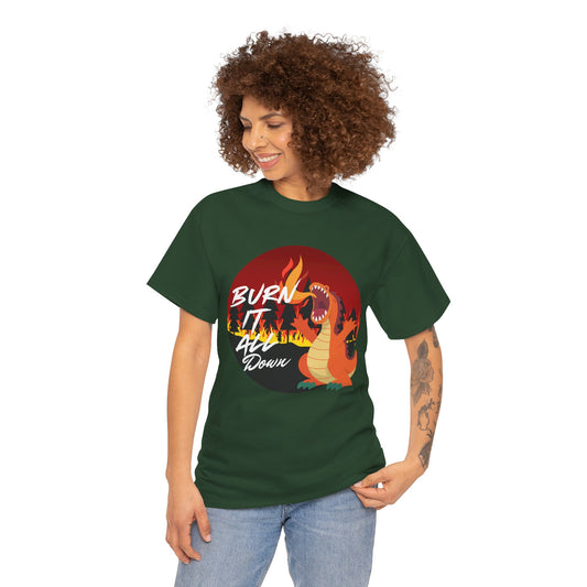 Burn It Unisex Heavy Cotton Tee