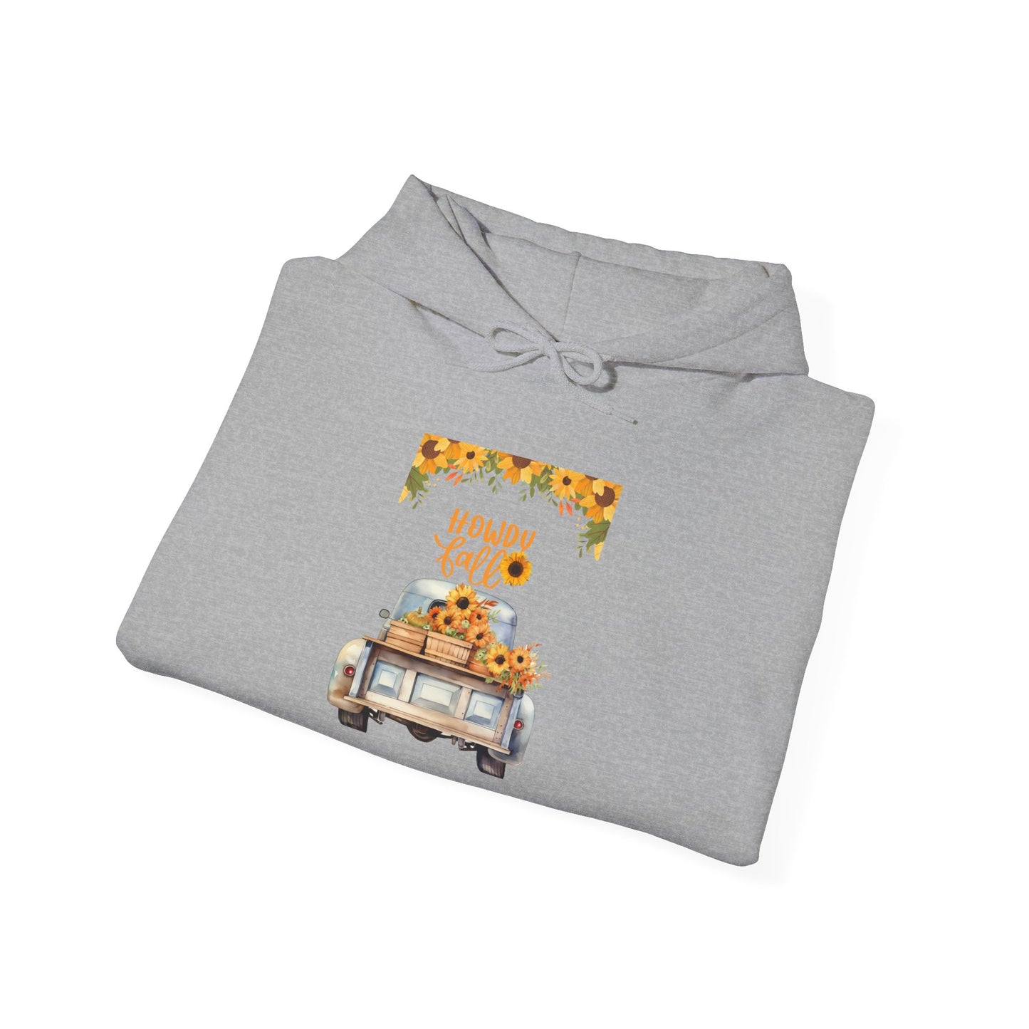 Howdy Fall Unisex Heavy Blend™ Hooded Sweatshirt