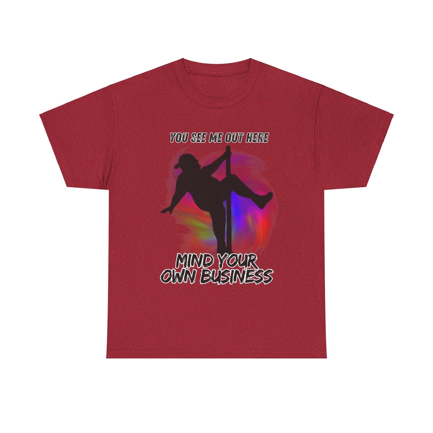 Mind Your Business Unisex Heavy Cotton Tee