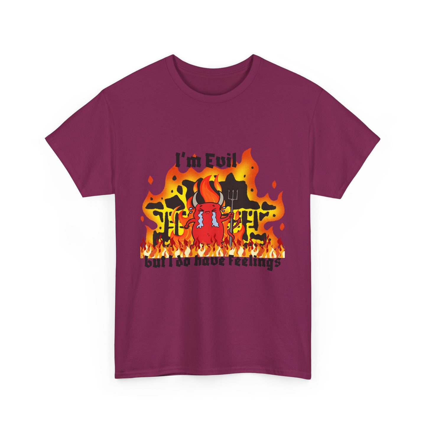 I'm evil Unisex Heavy Cotton Tee