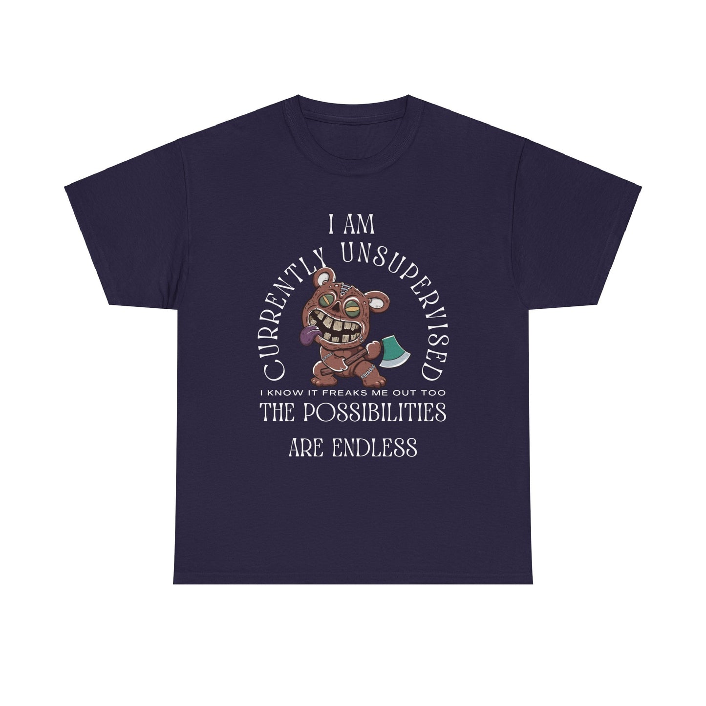 Unsupervised Unisex Heavy Cotton Tee