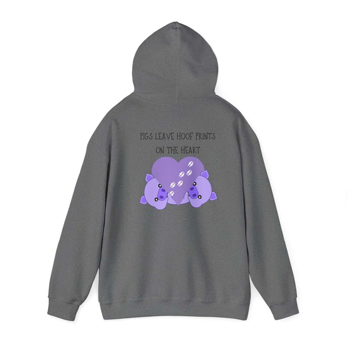 Pigs leave Unisex Heavy Blend™ Hooded Sweatshirt