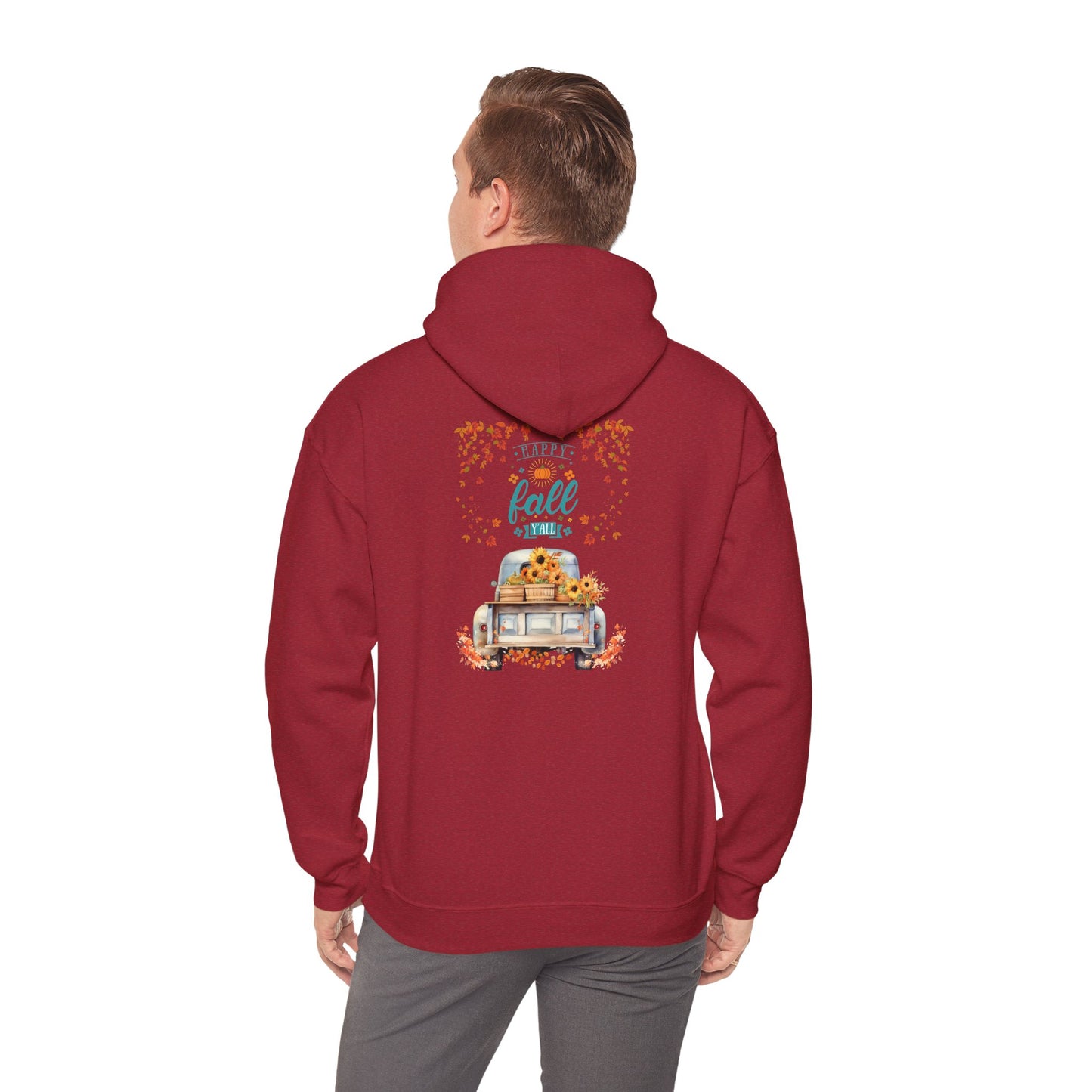 Happy Fall Unisex Heavy Blend™ Hooded Sweatshirt