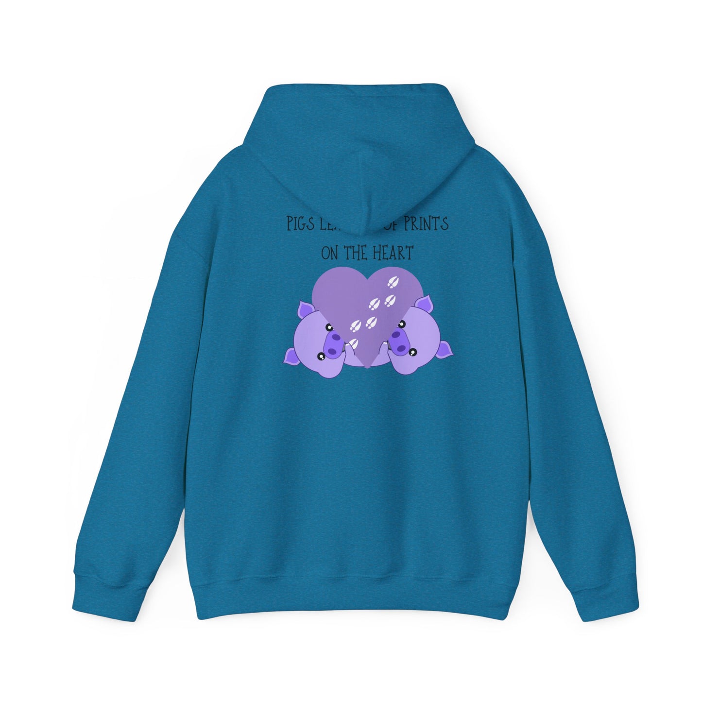 Pigs leave Unisex Heavy Blend™ Hooded Sweatshirt