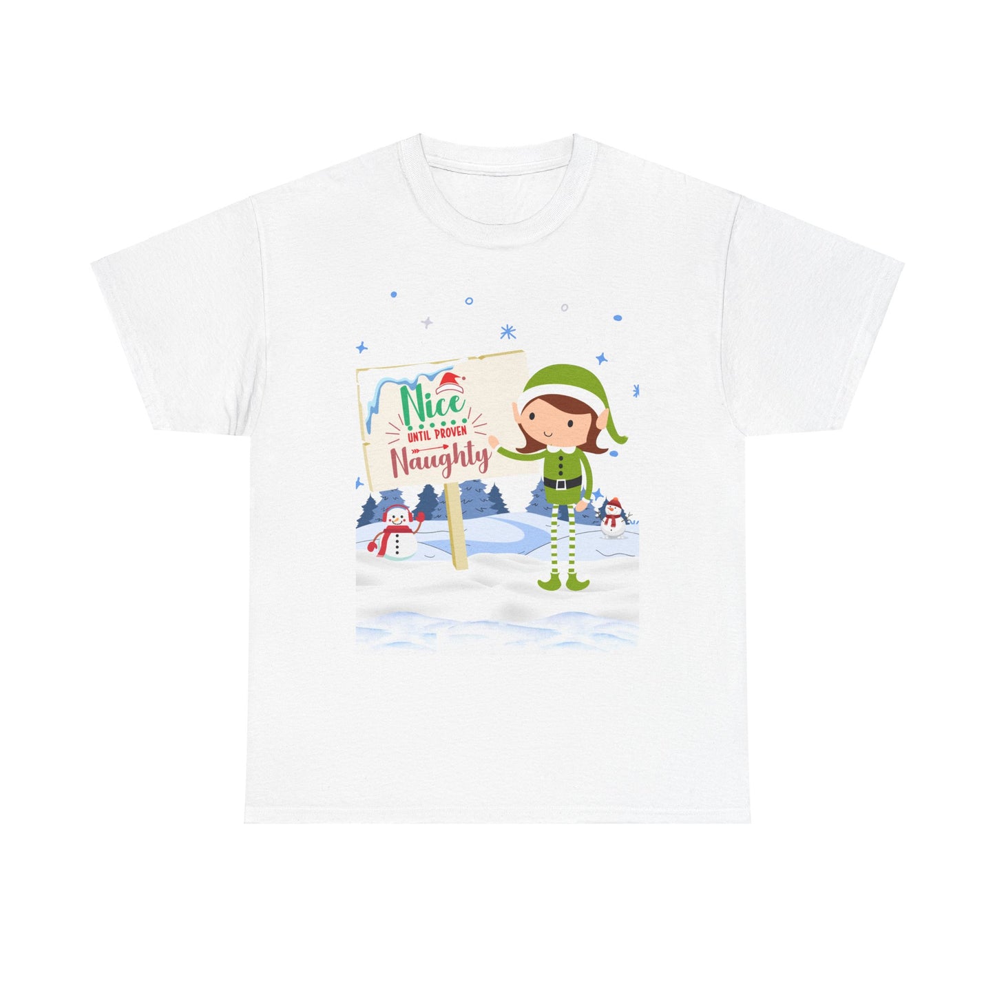 Nice until Unisex Heavy Cotton Tee