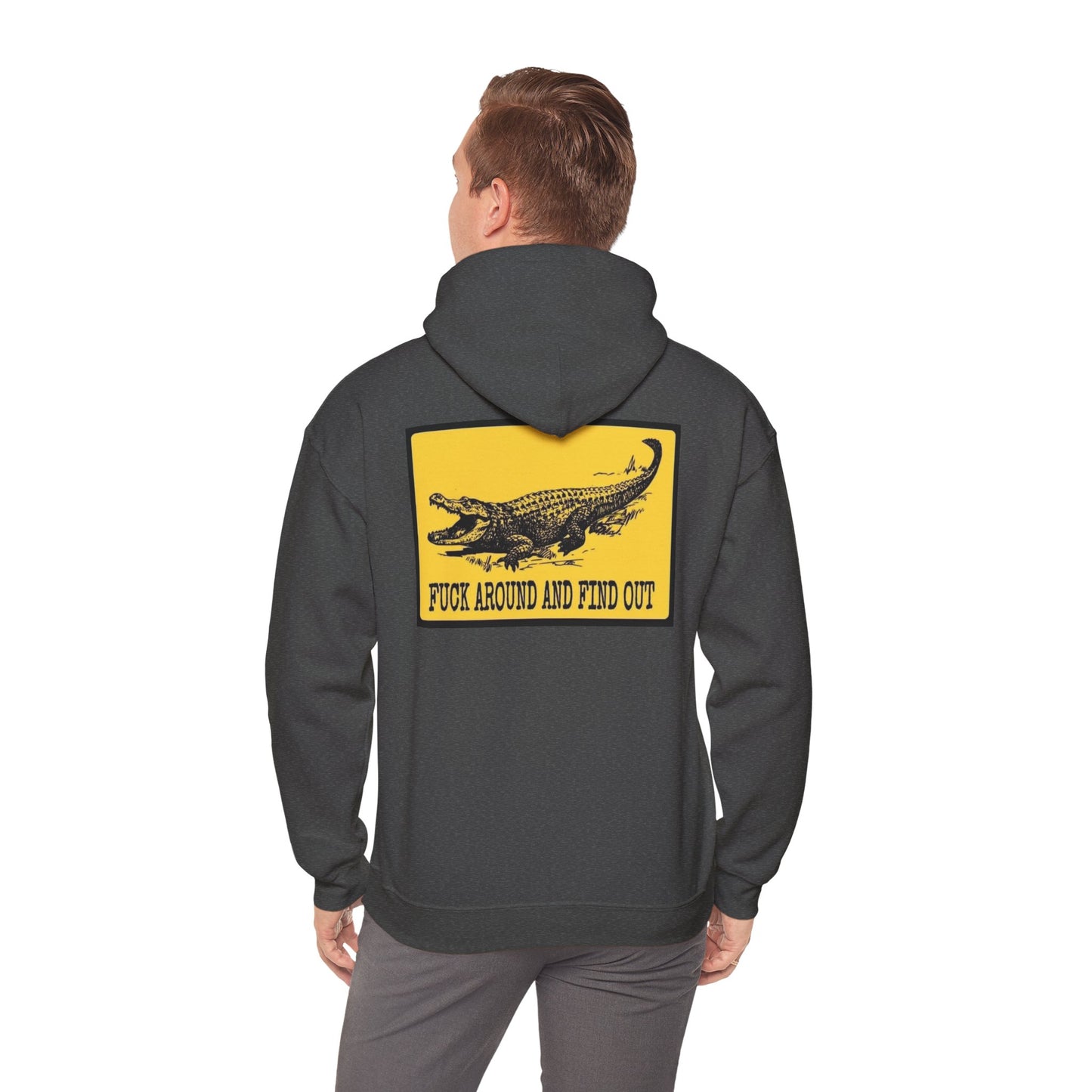 FAFO Gator Unisex Heavy Blend™ Hooded Sweatshirt