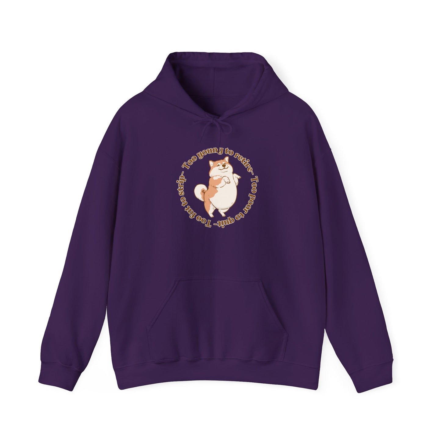 Too Young Unisex Heavy Blend™ Hooded Sweatshirt