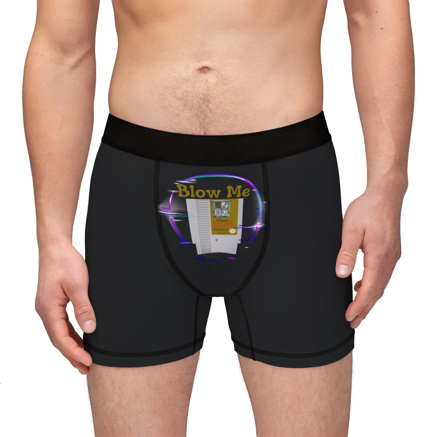 Blow Me Men's Boxers (AOP)