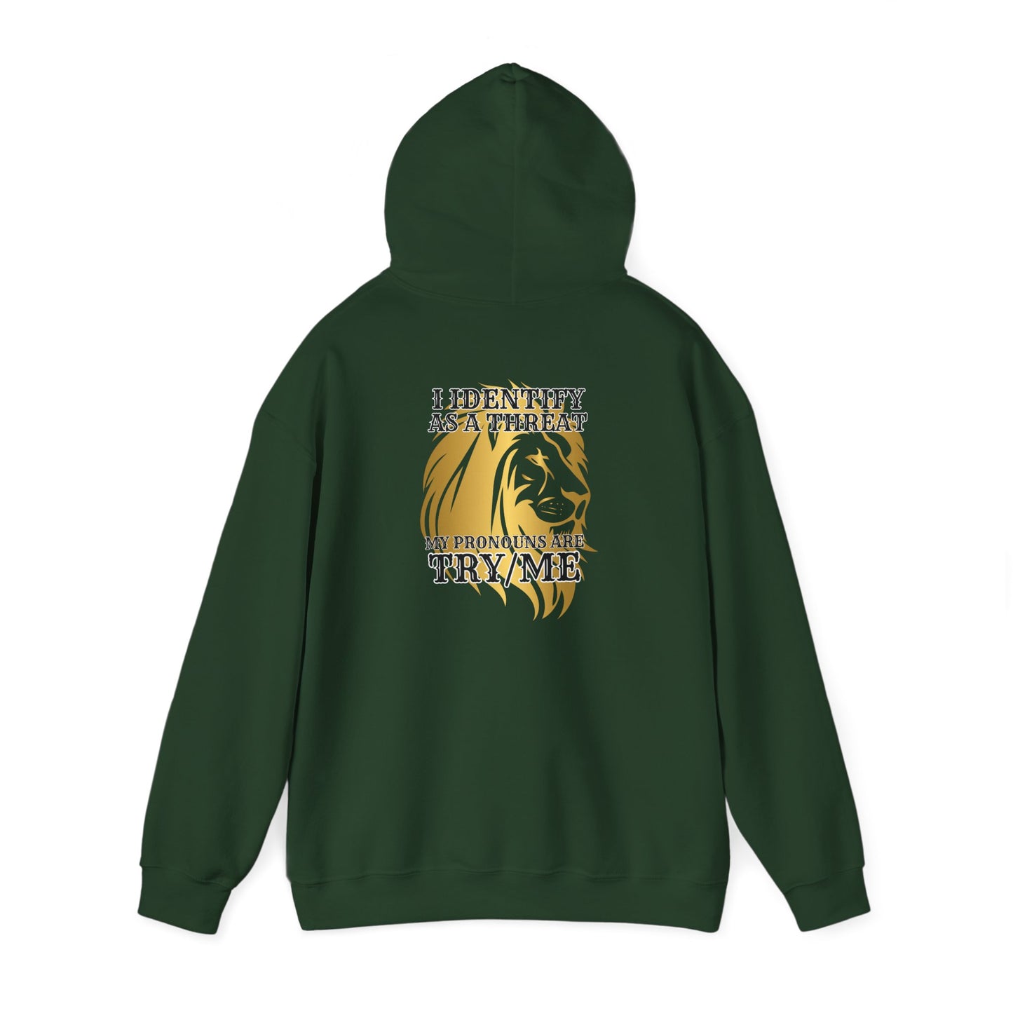 Pronouns Unisex Heavy Blend™ Hooded Sweatshirt
