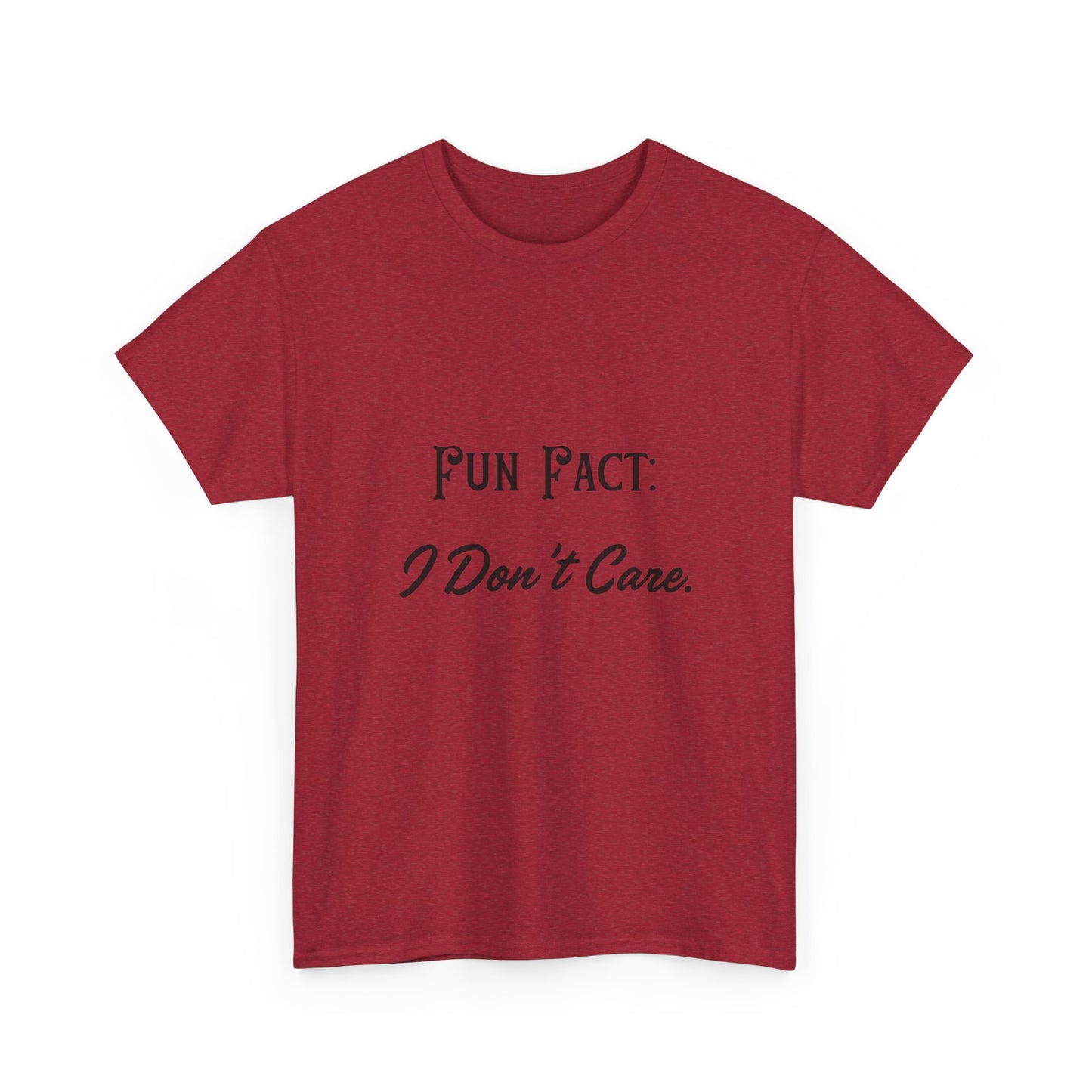 Fun Fact Heavy Cotton Tee