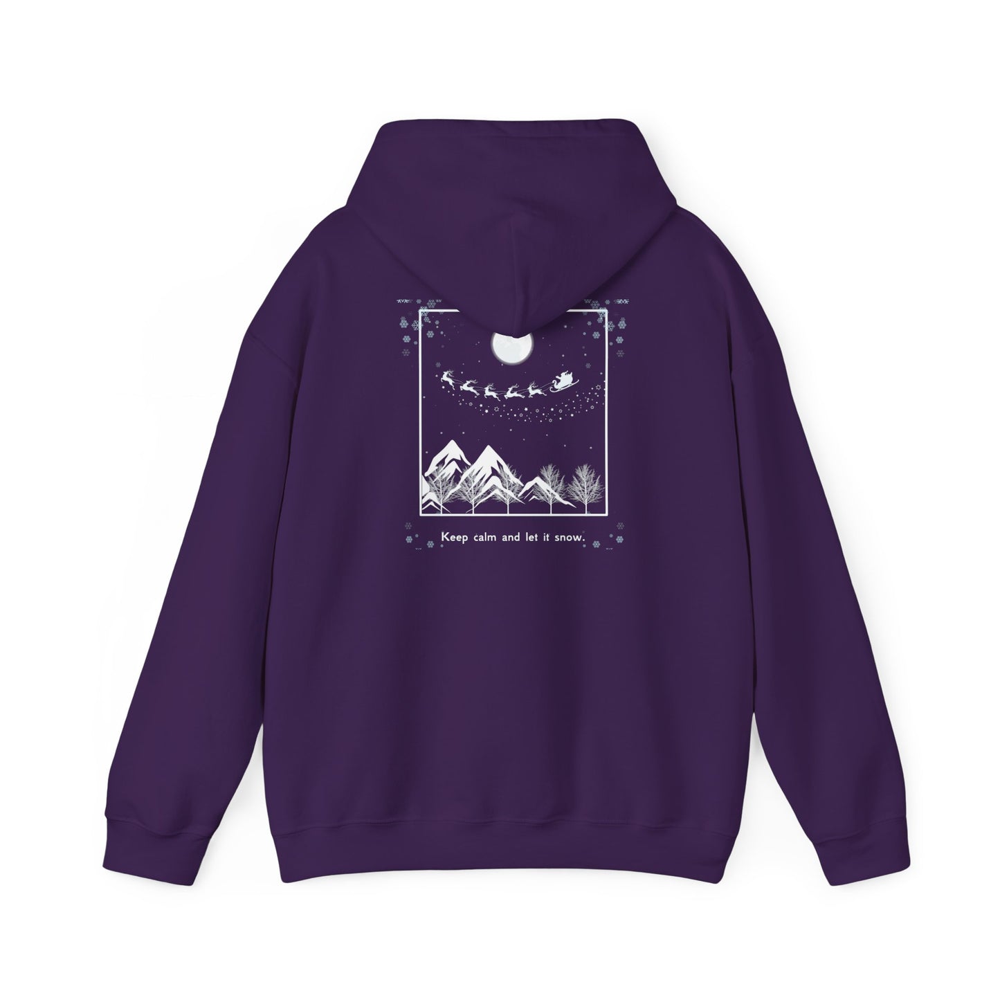Let it Snow Unisex Heavy Blend™ Hooded Sweatshirt