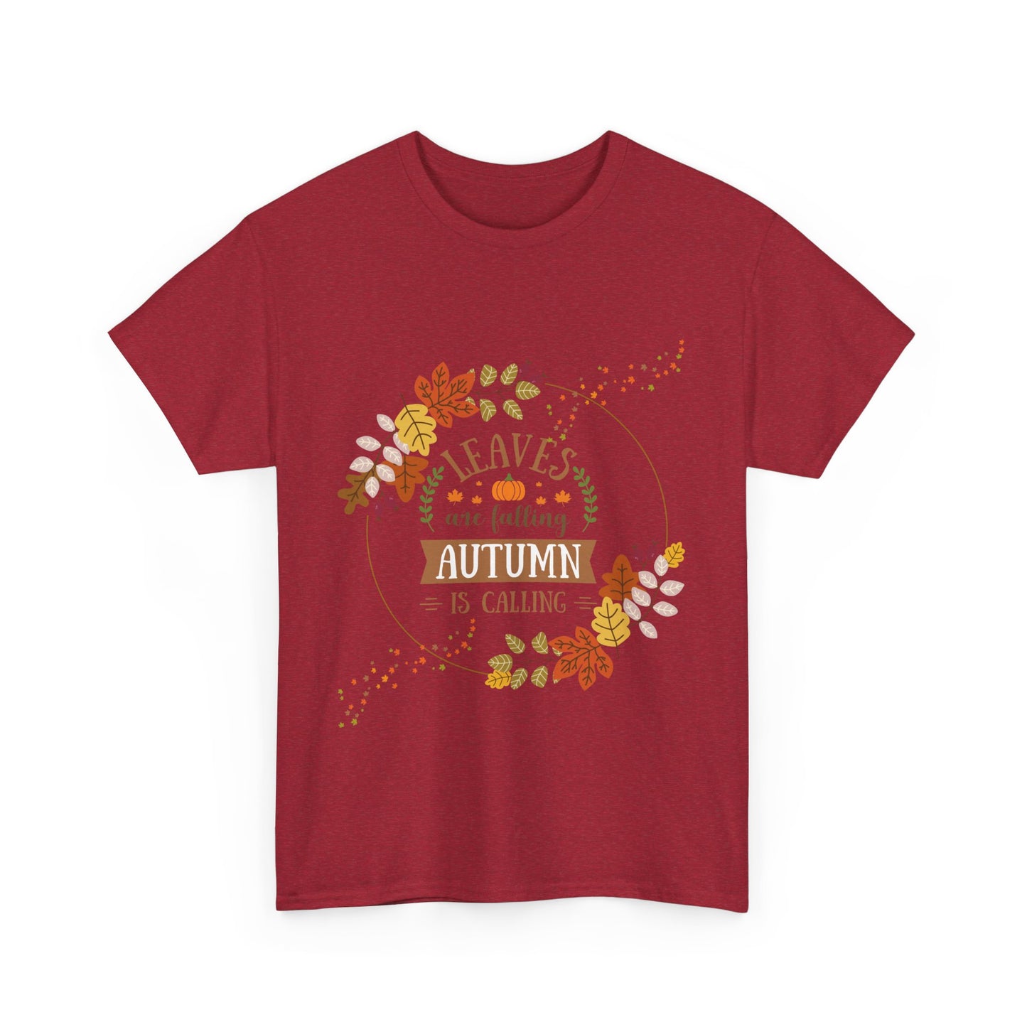 Leaves Unisex Heavy Cotton Tee