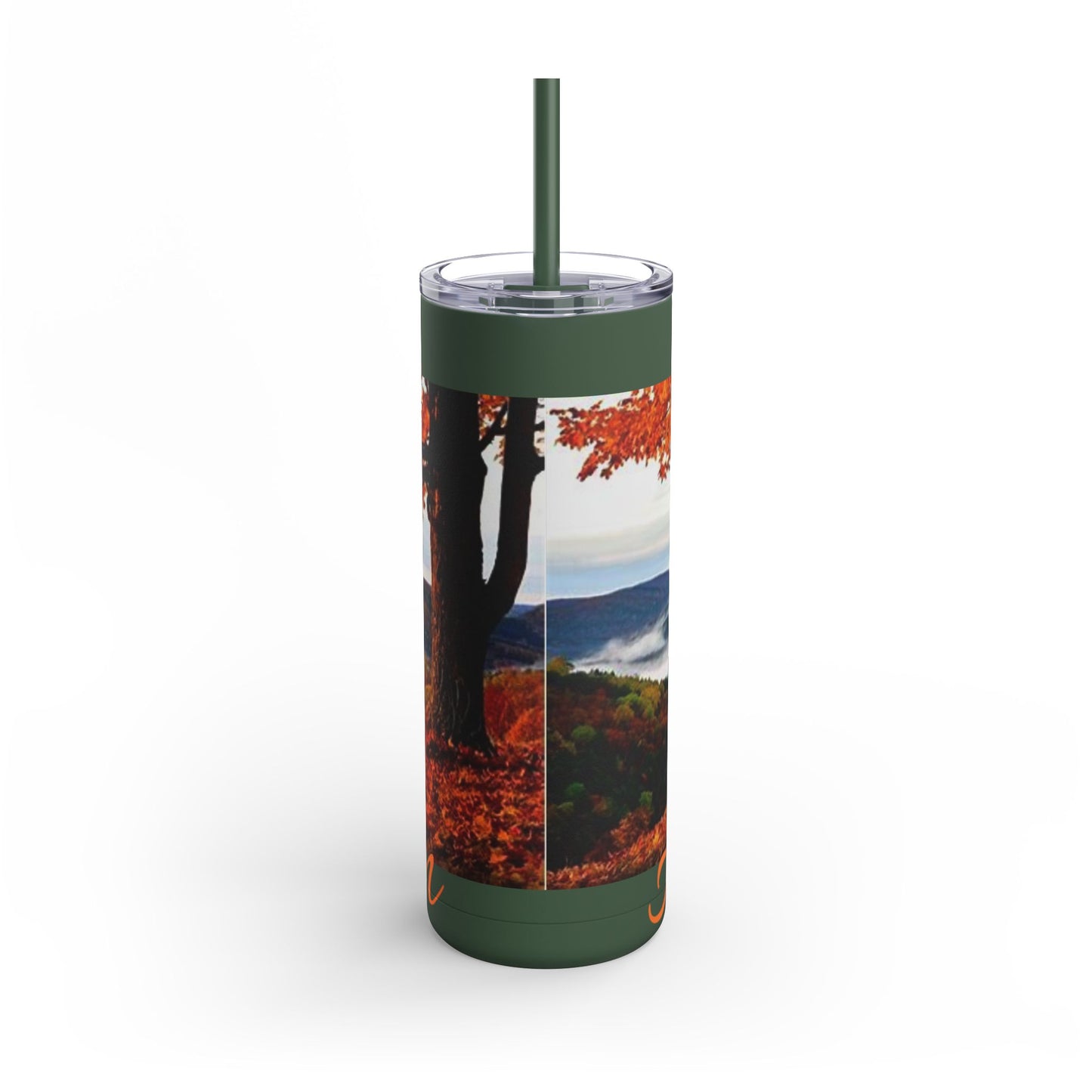 Happy Autumn Maars Maker Skinny Matte Tumbler, 20oz