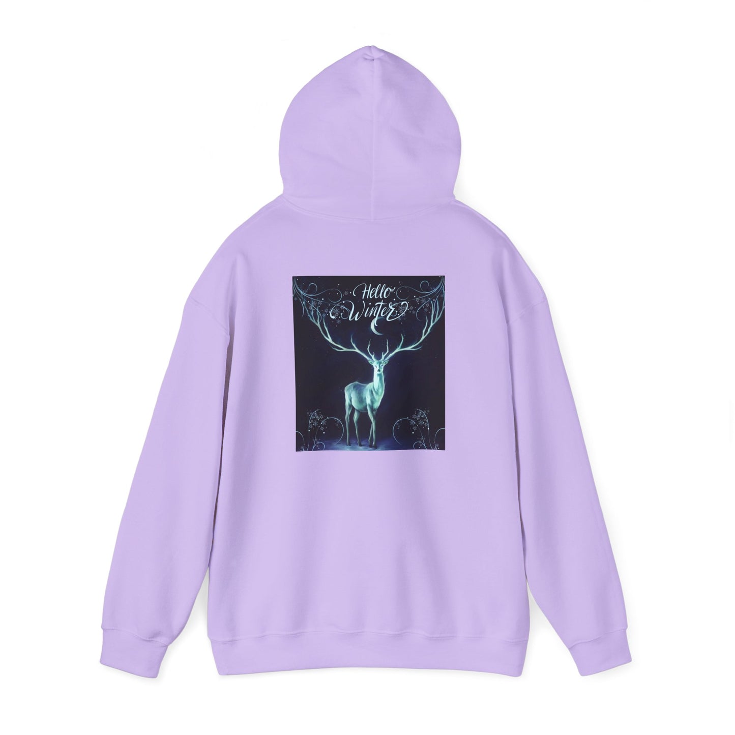 Hello Winter Unisex Heavy Blend™ Hooded Sweatshirt