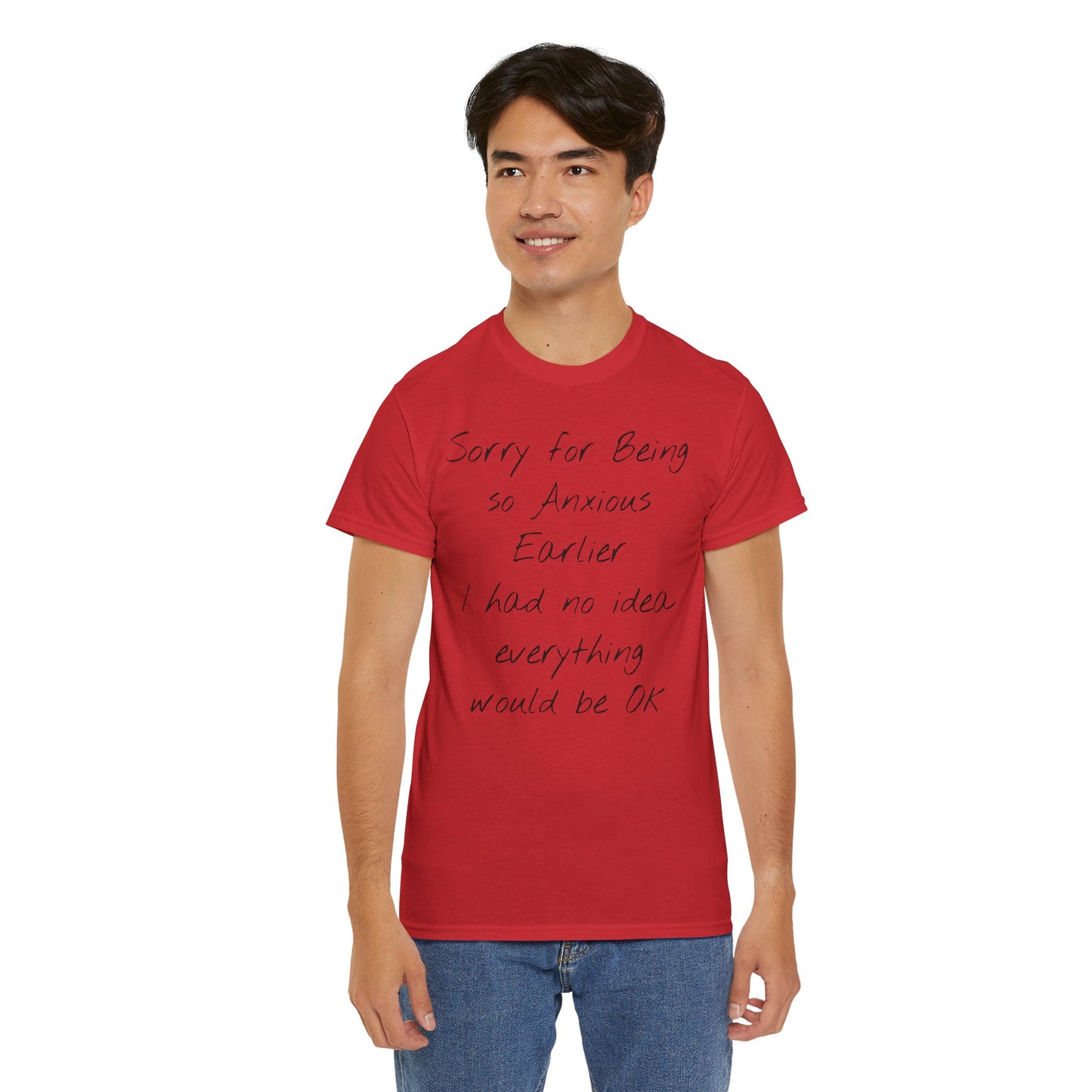 Anxious Unisex Heavy Cotton Tee