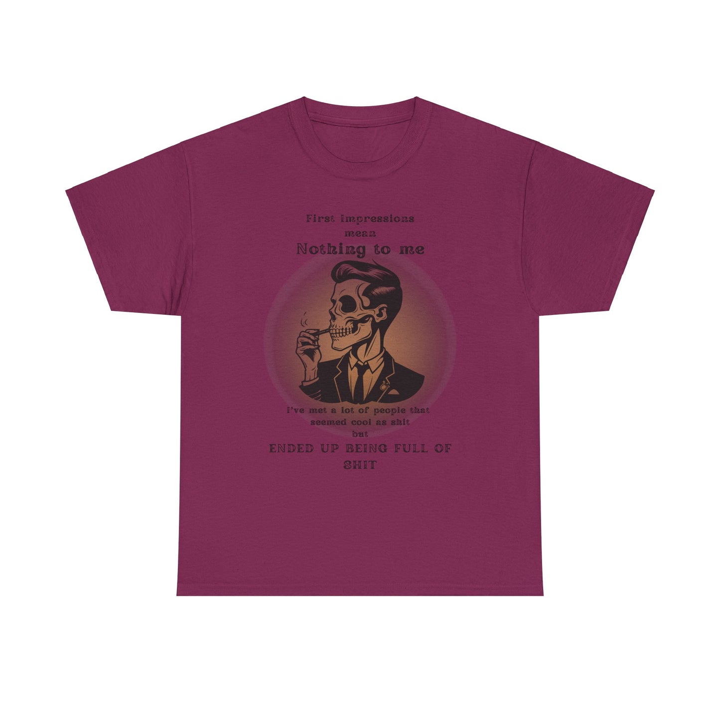 First Impressions Unisex Heavy Cotton Tee