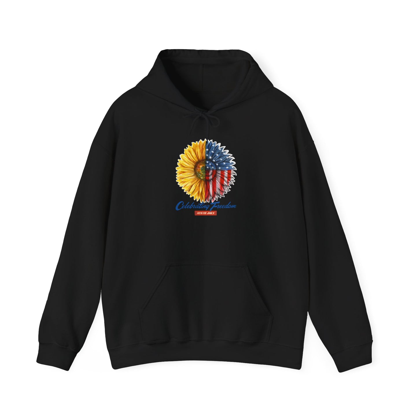 Sunflower American Flag Apparel