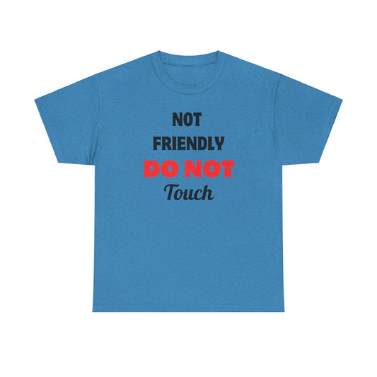Not Friendly Heavy Cotton Tee