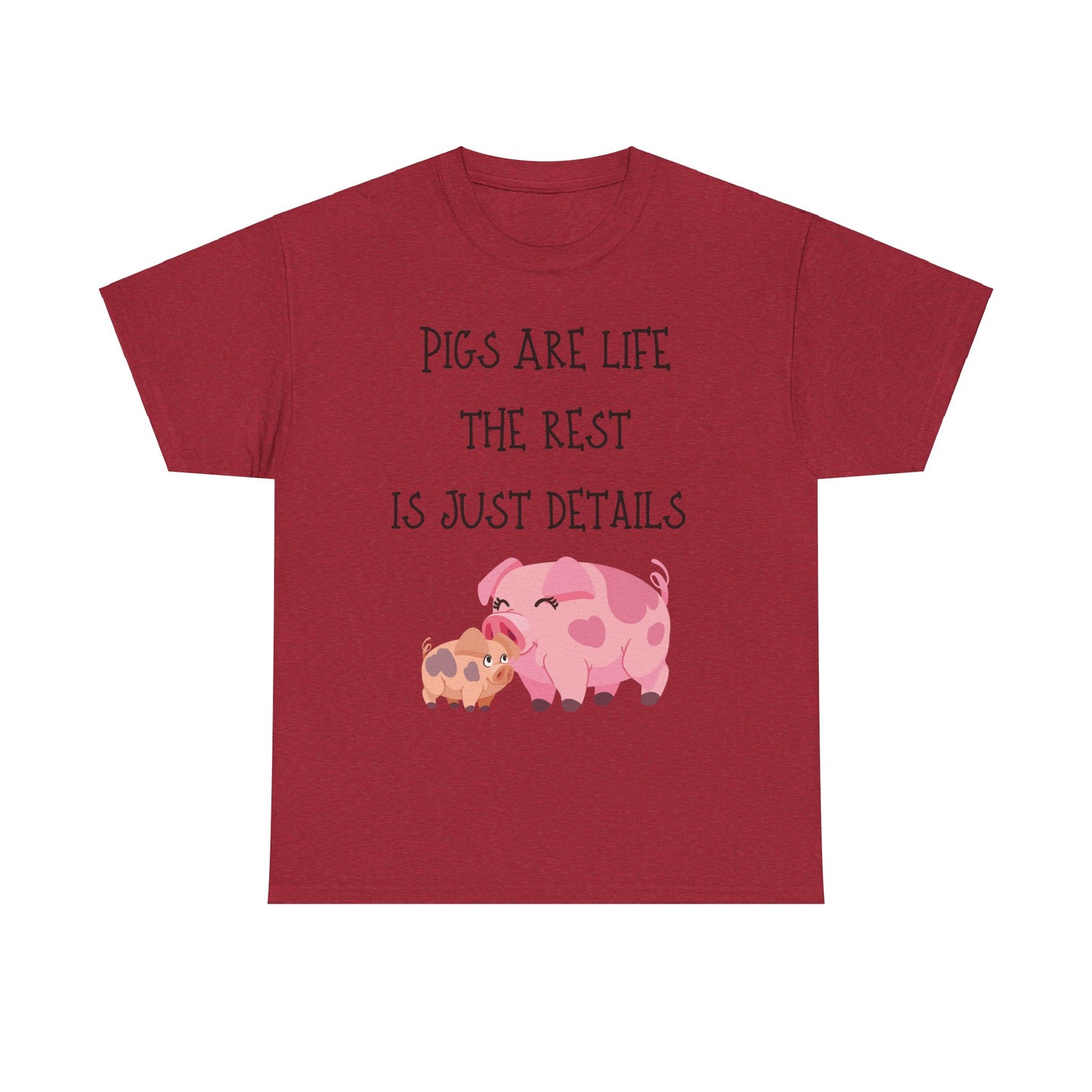 Pigs are Unisex Heavy Cotton Tee