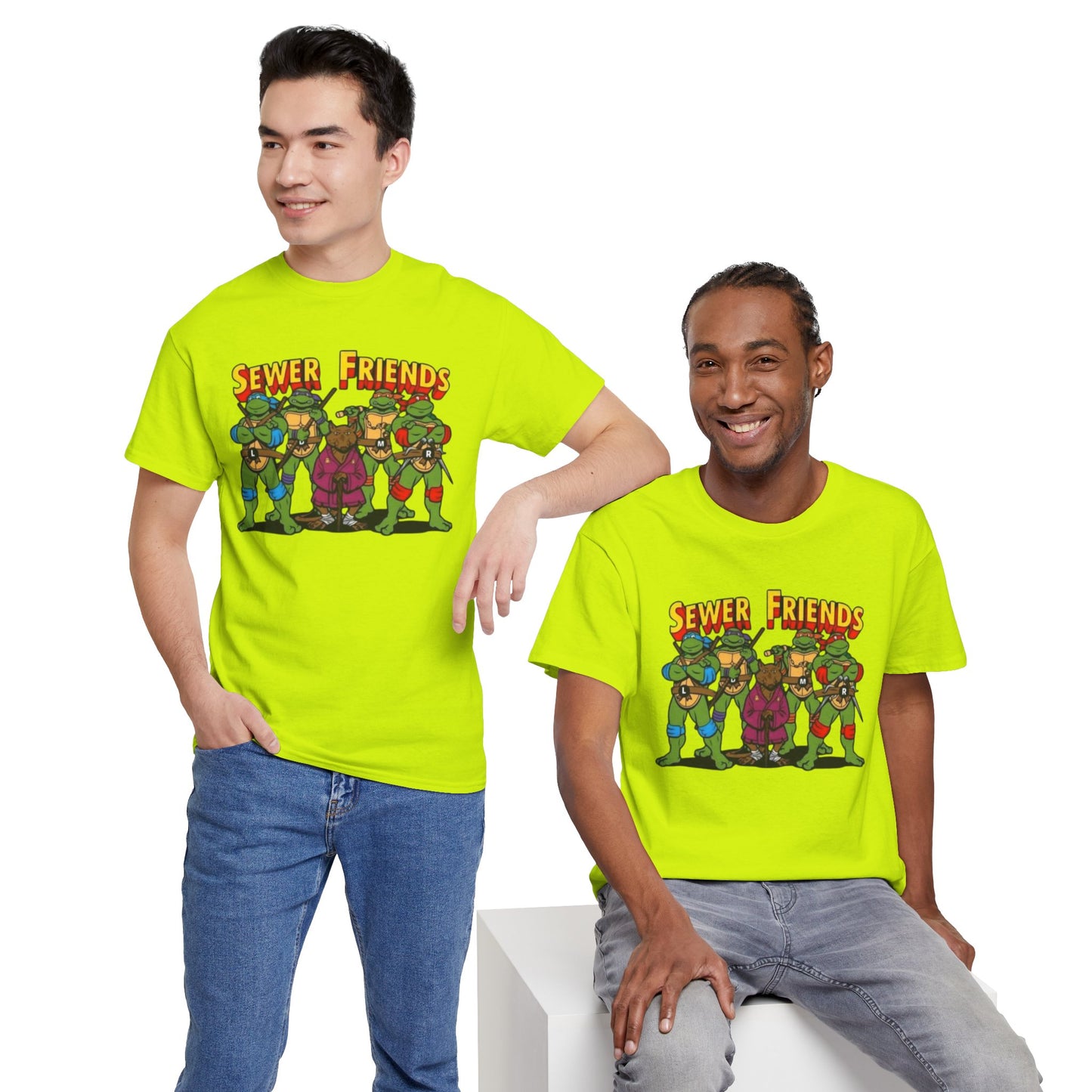 Sewer Friends Unisex Heavy Cotton Tee